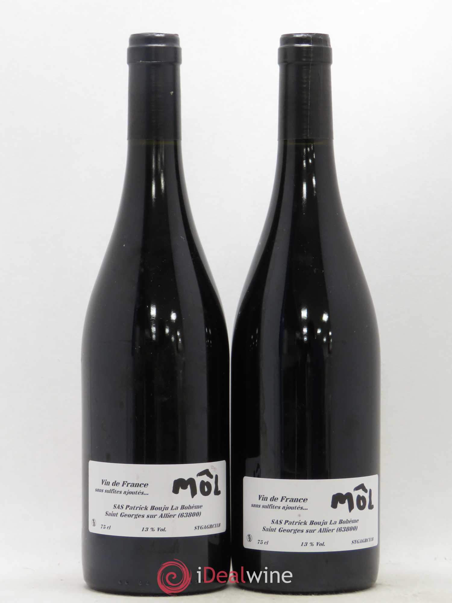 Vin de France Mol Domaine de La Boheme Patrick Bouju 2018 - Posten von 2 Flaschen - 1