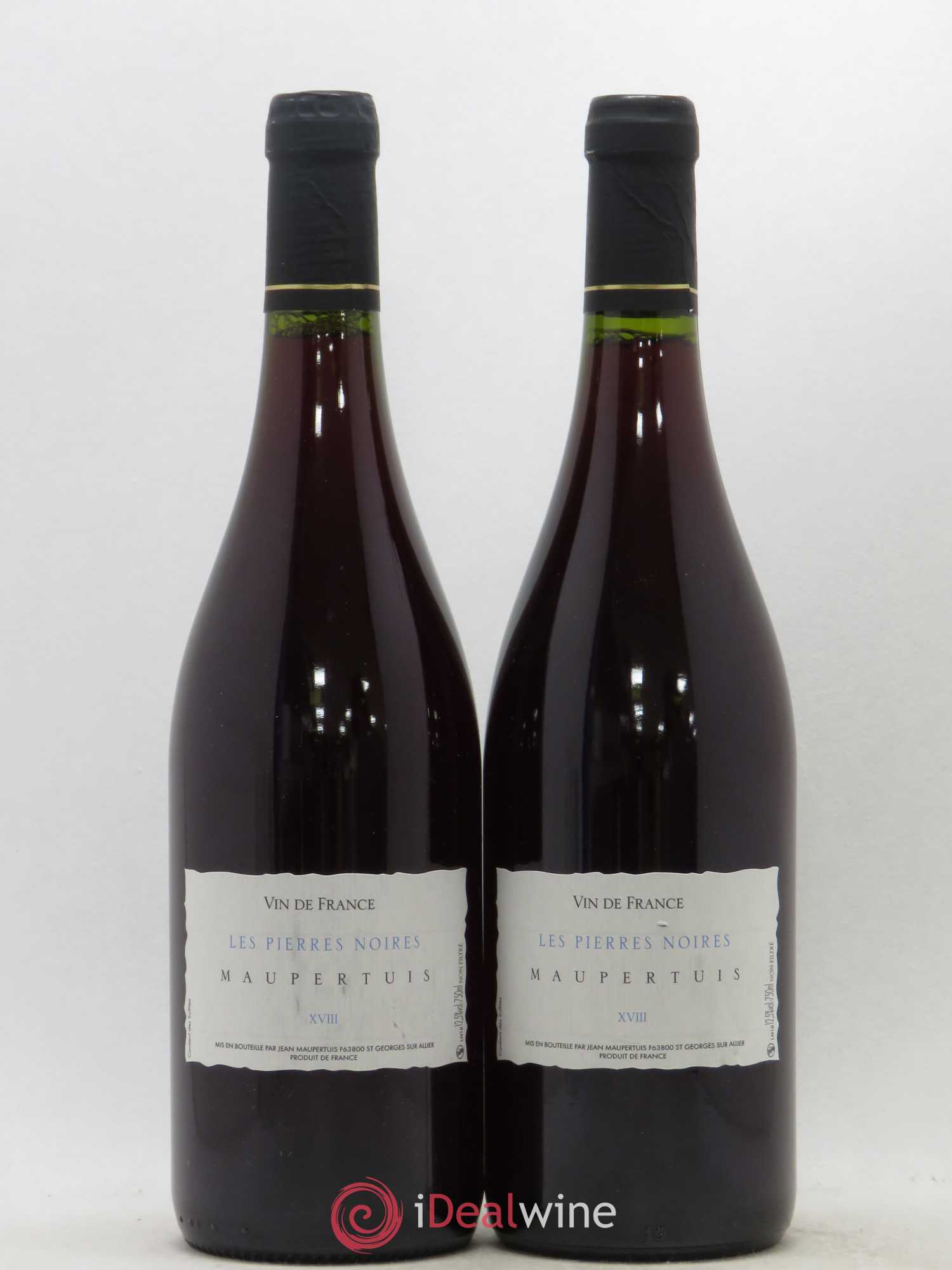 Vin de France Les Pierres Noires Jean Maupertuis 2018 - Posten von 2 Flaschen - 0