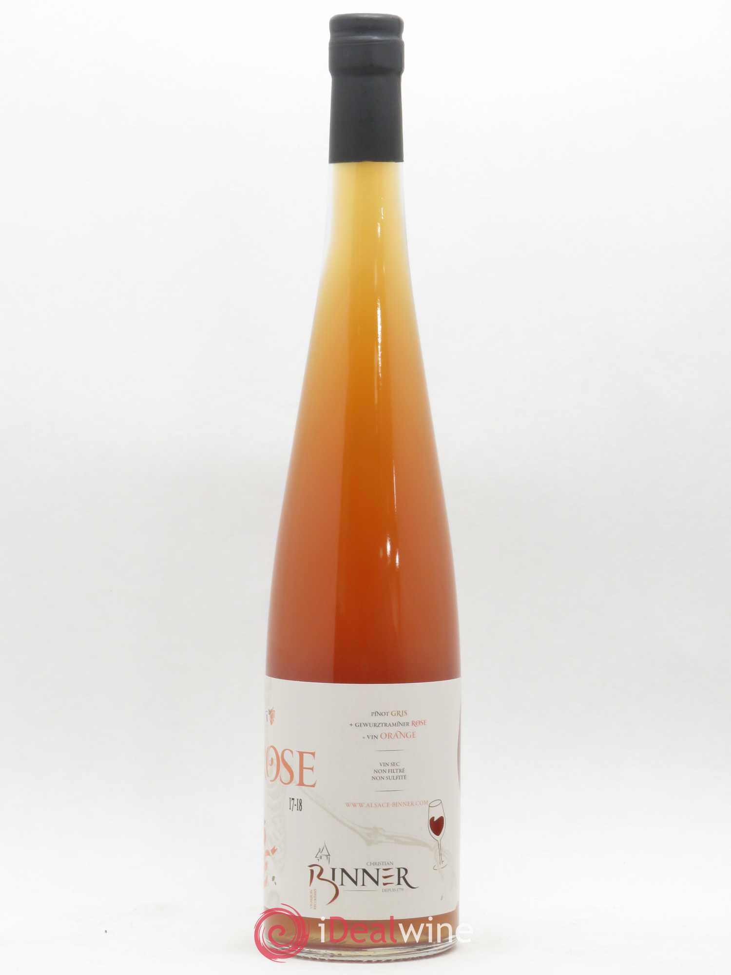 Vin de France Macération Si Rose 17-18 Binner - Lot of 1 bottle - 1