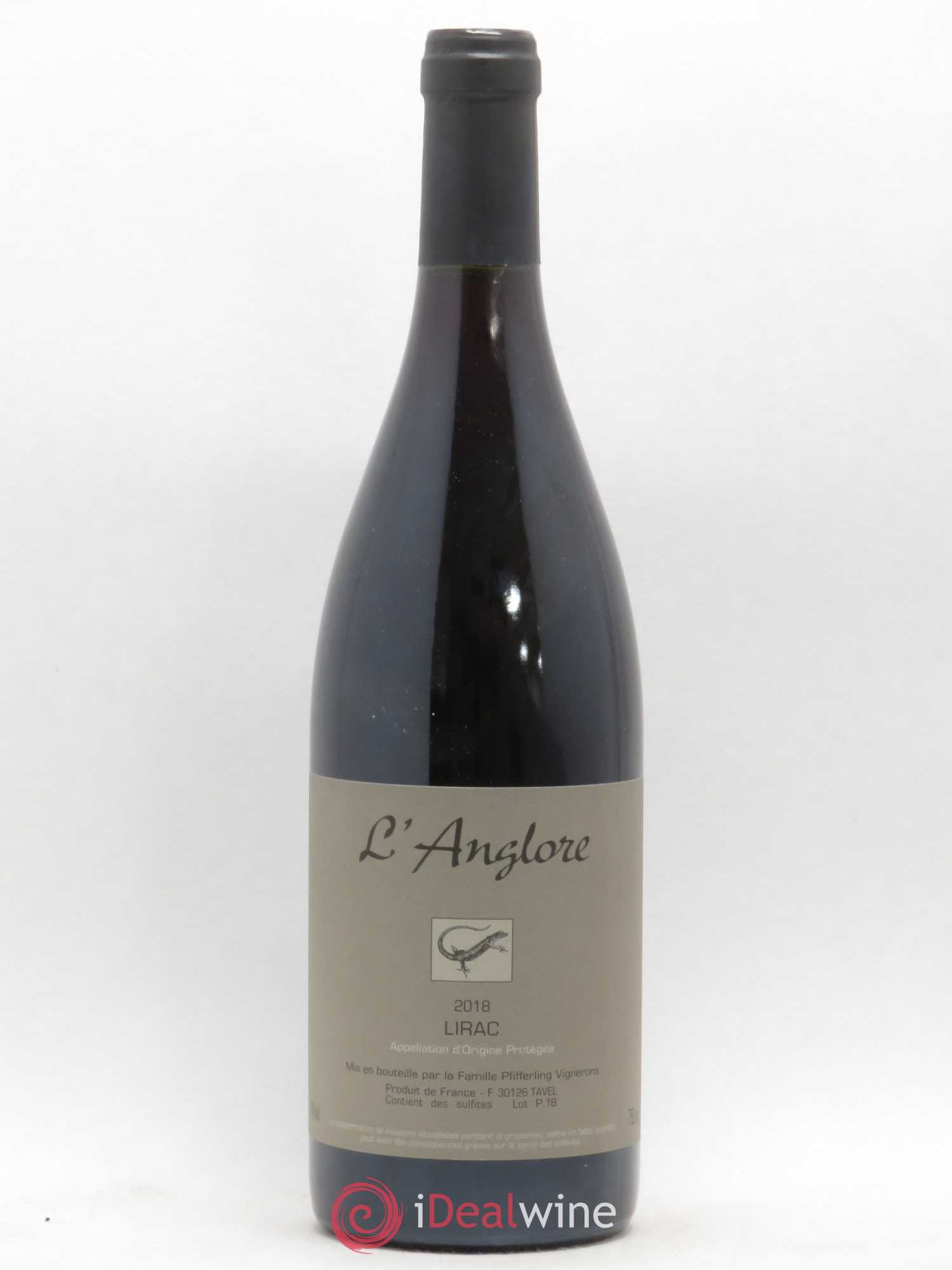 Lirac L'Anglore 2018 - Posten von 1 Flasche - 0