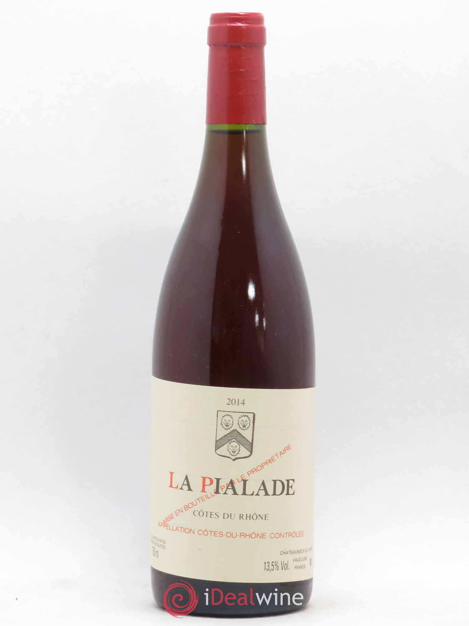 Côtes-du-Rhône La Pialade Emmanuel Reynaud 2014 - Lot de 1 bouteille - 0