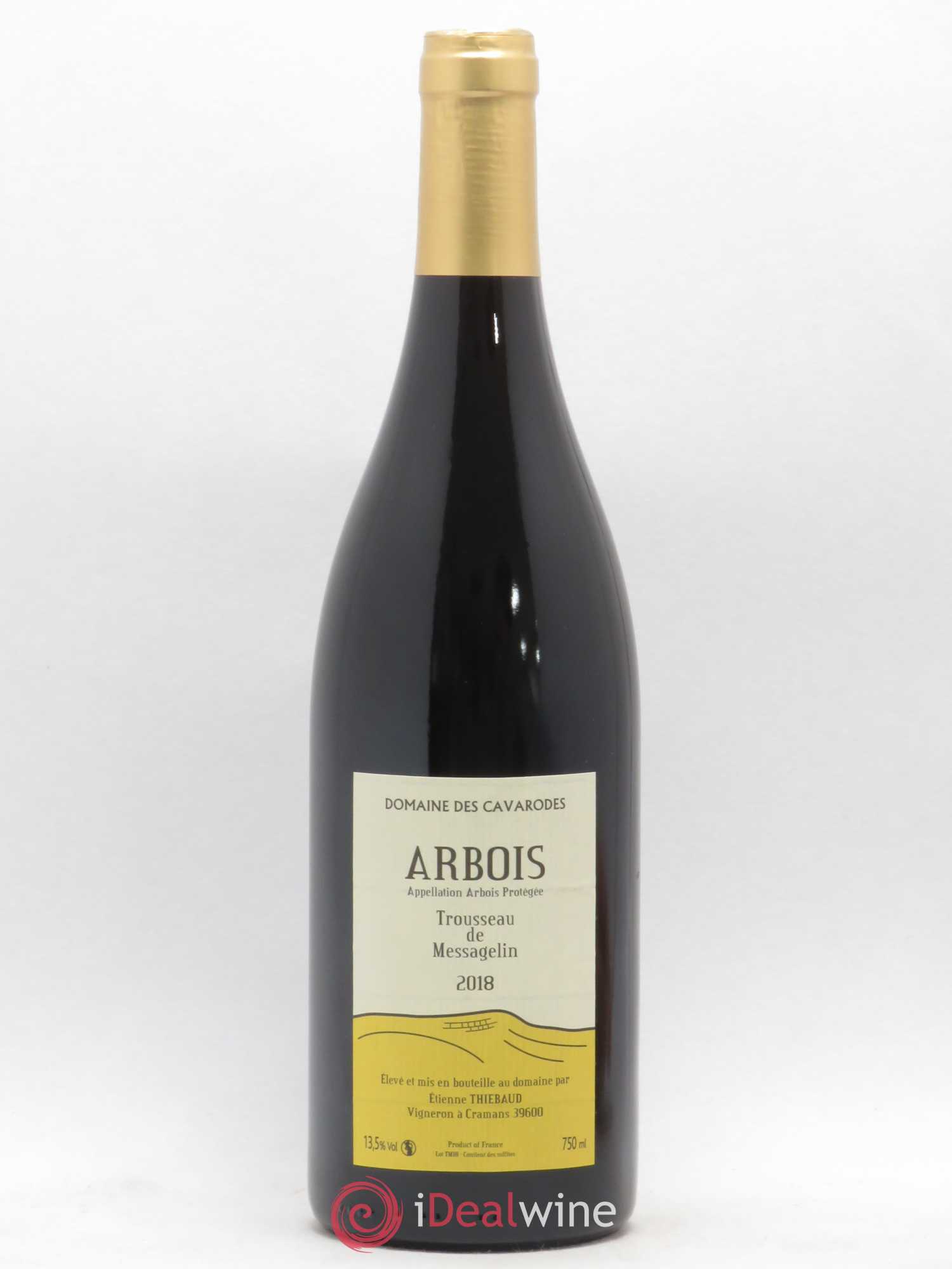 Arbois trousseau de Messagelin Domaine des Cavarodes 2018 - Posten von 1 Flasche - 0