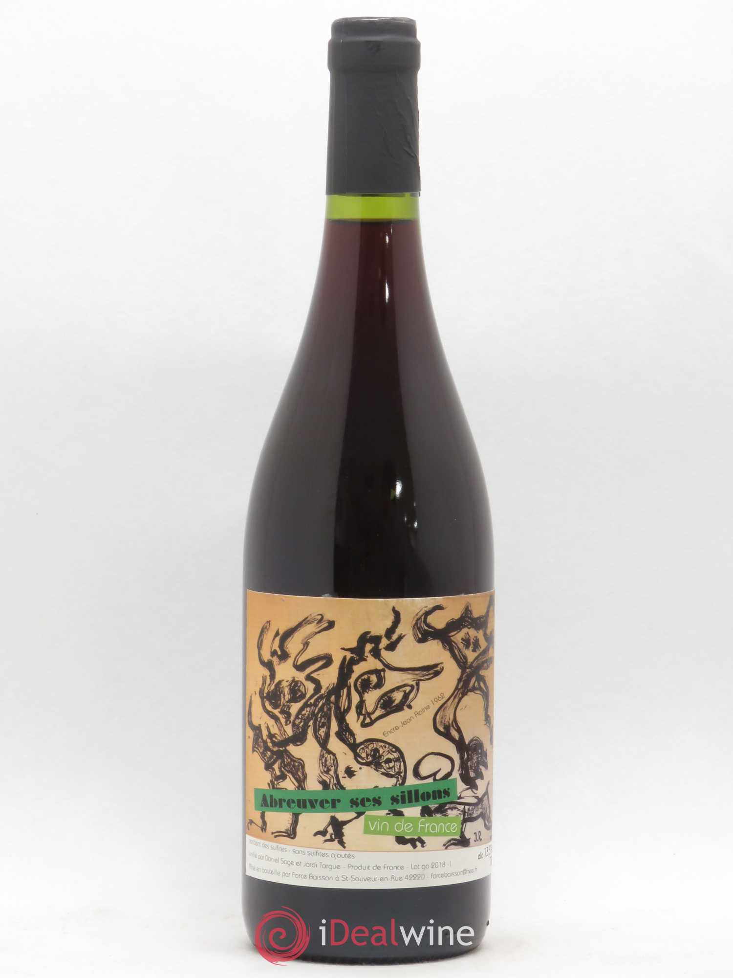 Vin de France Abreuvez Ses Sillons Daniel Sage 2017 - Posten von 1 Flasche - 0