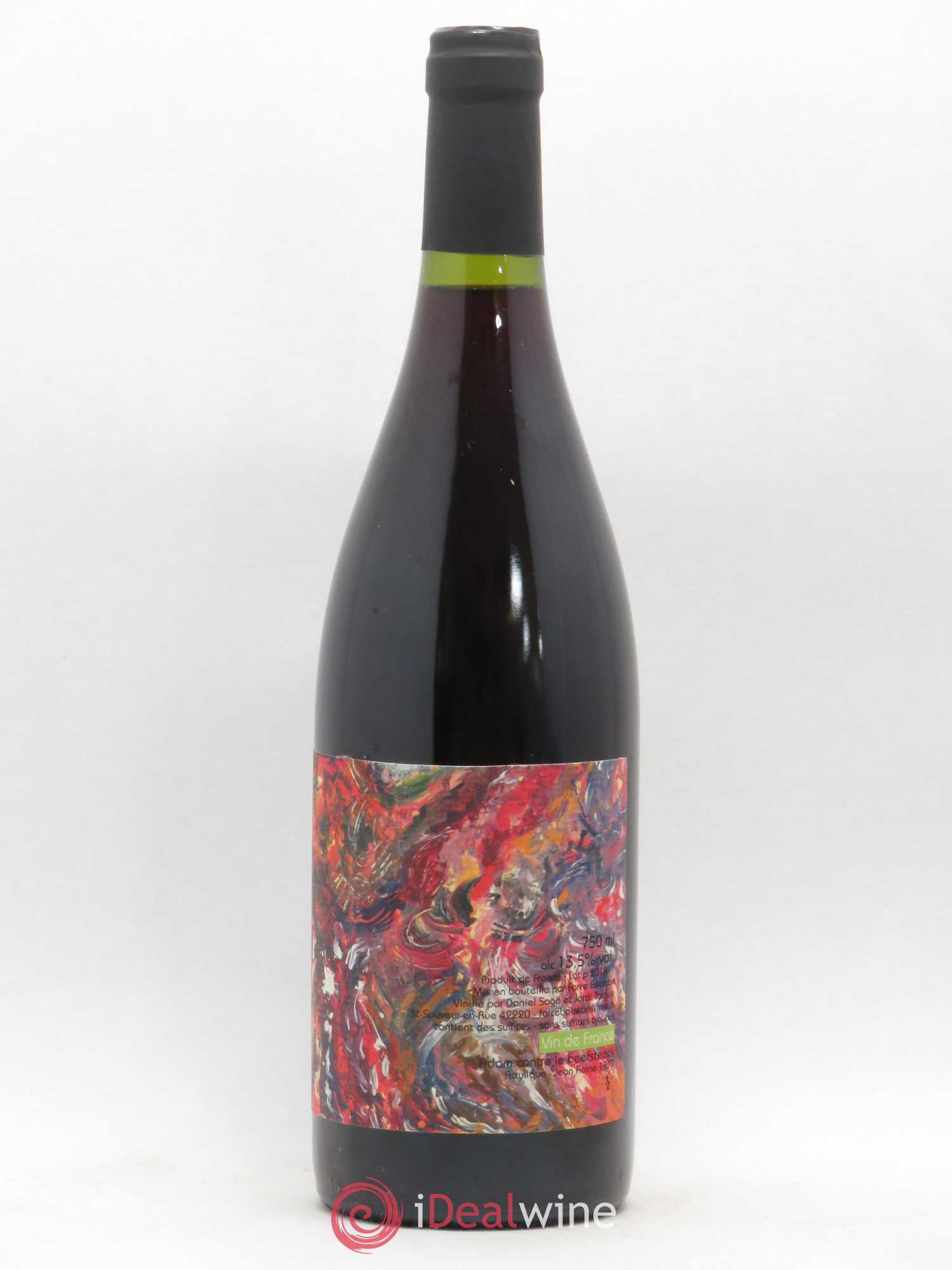 Vin de France Adam Contre Le Beefsteack Daniel Sage 2017 - Posten von 1 Flasche - 0