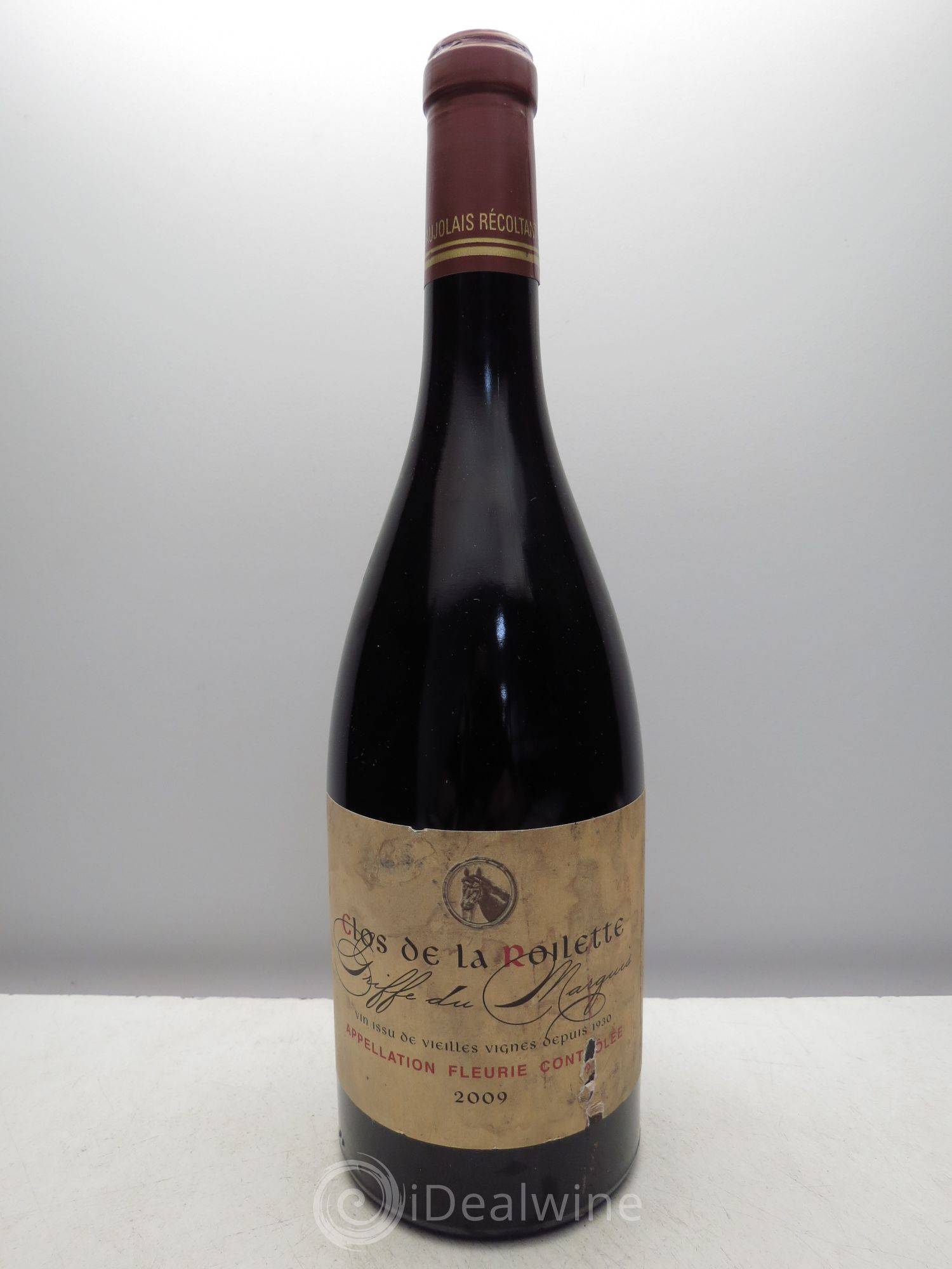 Fleurie La Griffe du Marquis Vieilles Vignes 2009 - Posten von 1 Flasche - 0