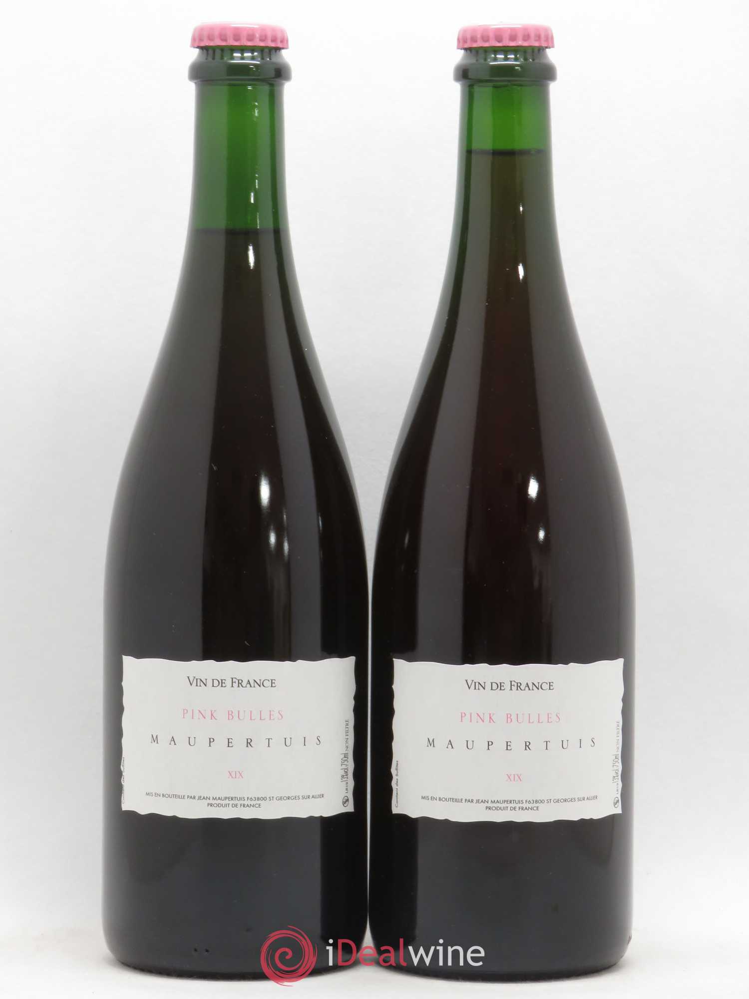 Vin de France Pink Bulles Maupertuis 2019 - Posten von 2 Flaschen - 0