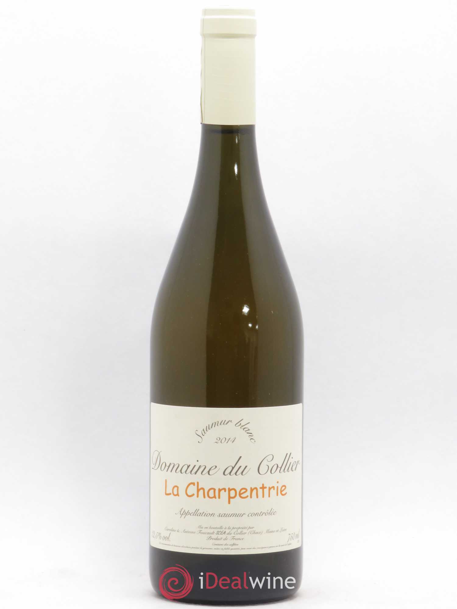 Saumur La Charpentrie Domaine du Collier 2014 - Lot de 1 bouteille - 0