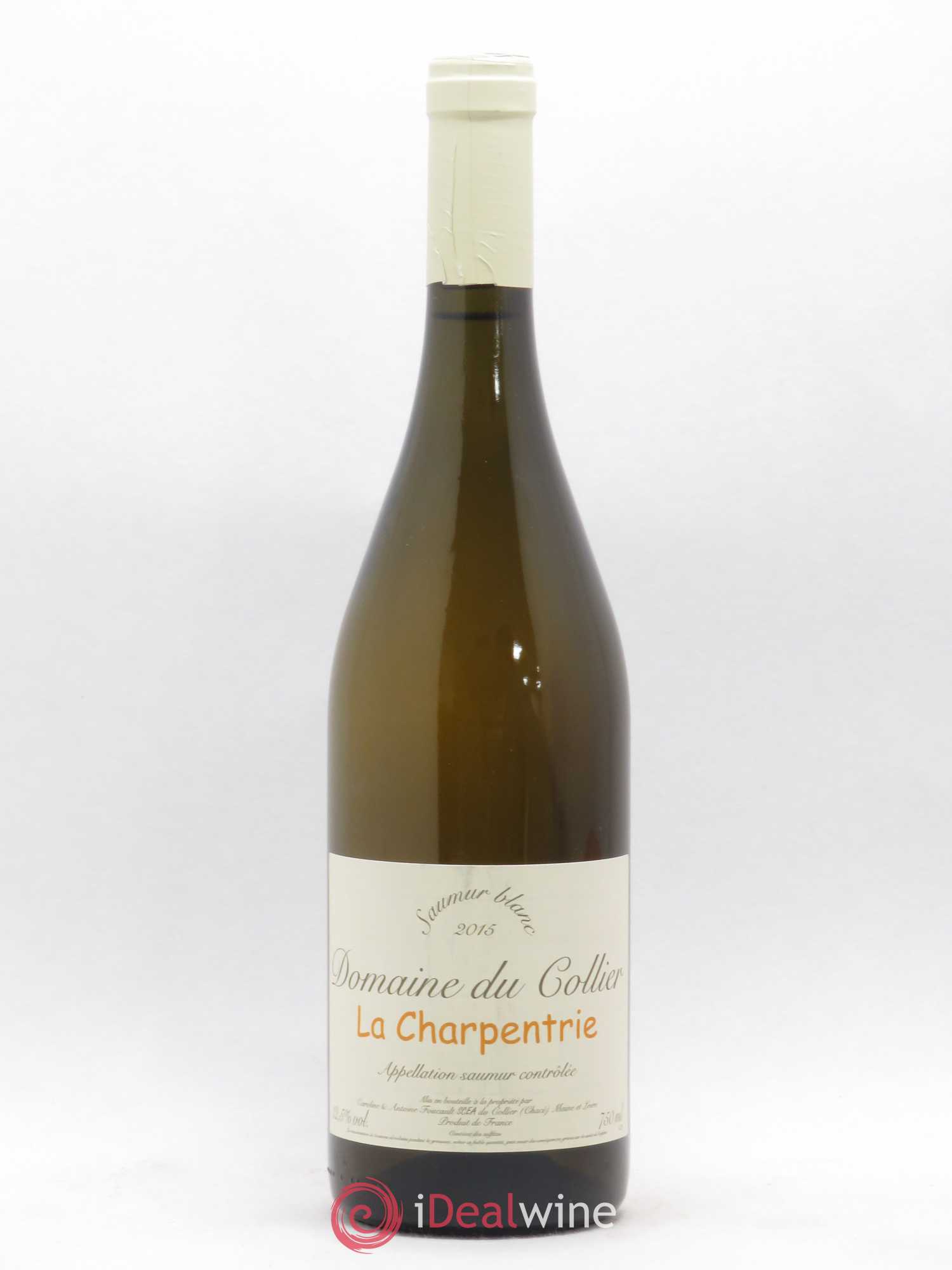 Saumur La Charpentrie Domaine du Collier 2015 - Lot de 1 bouteille - 0