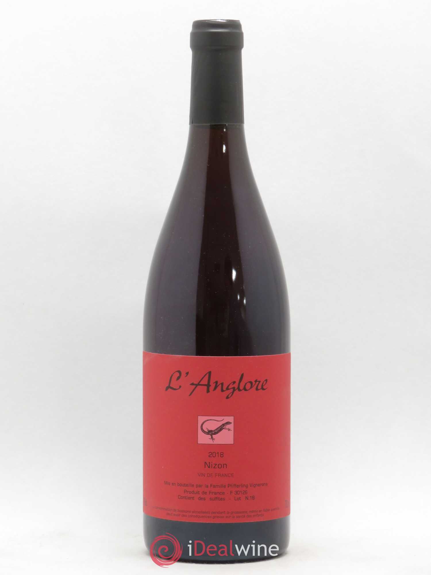 Vin de France Nizon L'Anglore 2018 - Lot de 1 bouteille - 0