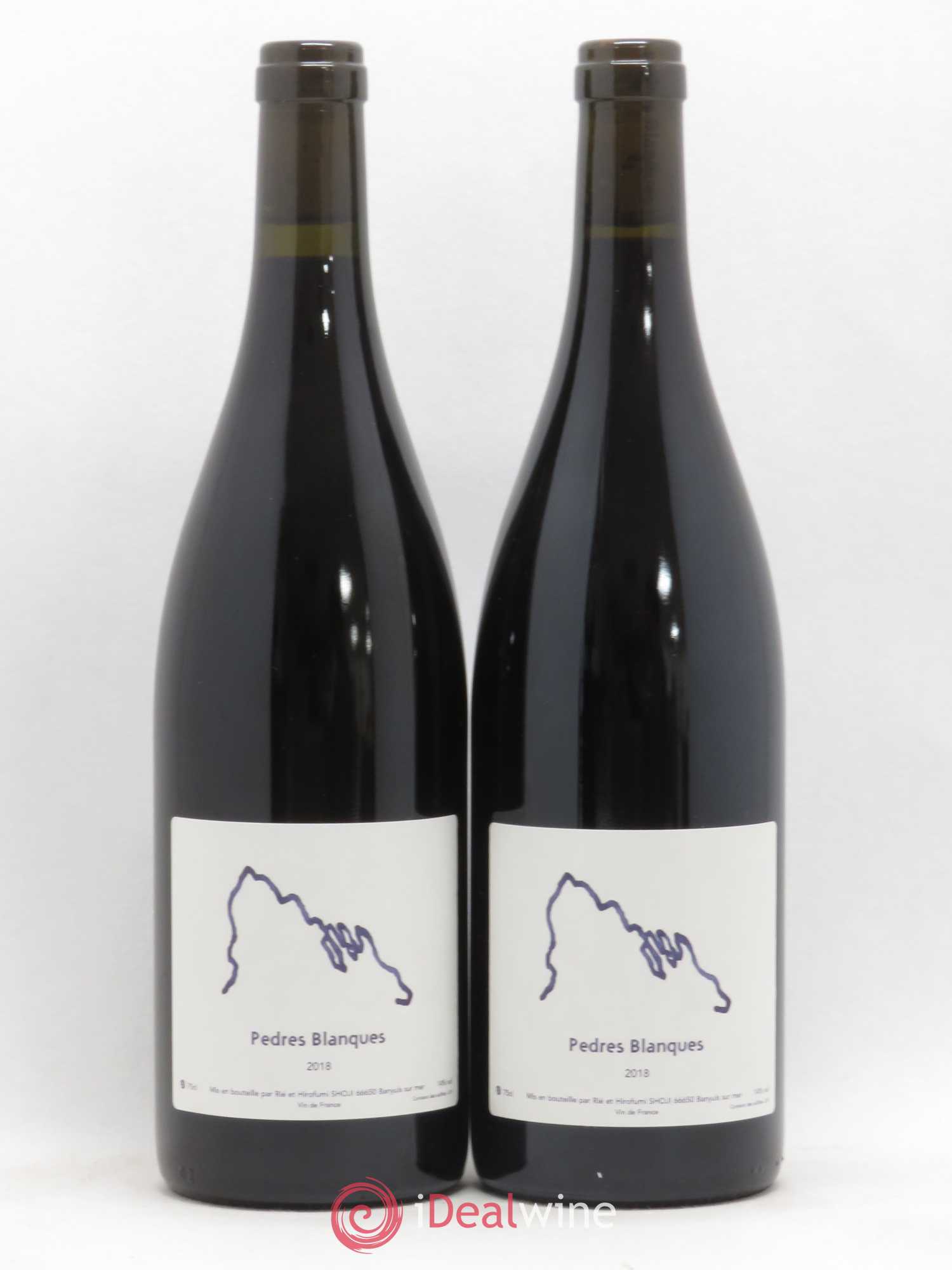 Vin de France Pedres Blanques Rié et Hirofumi Shoji 2018 - Lot de 2 bouteilles - 0