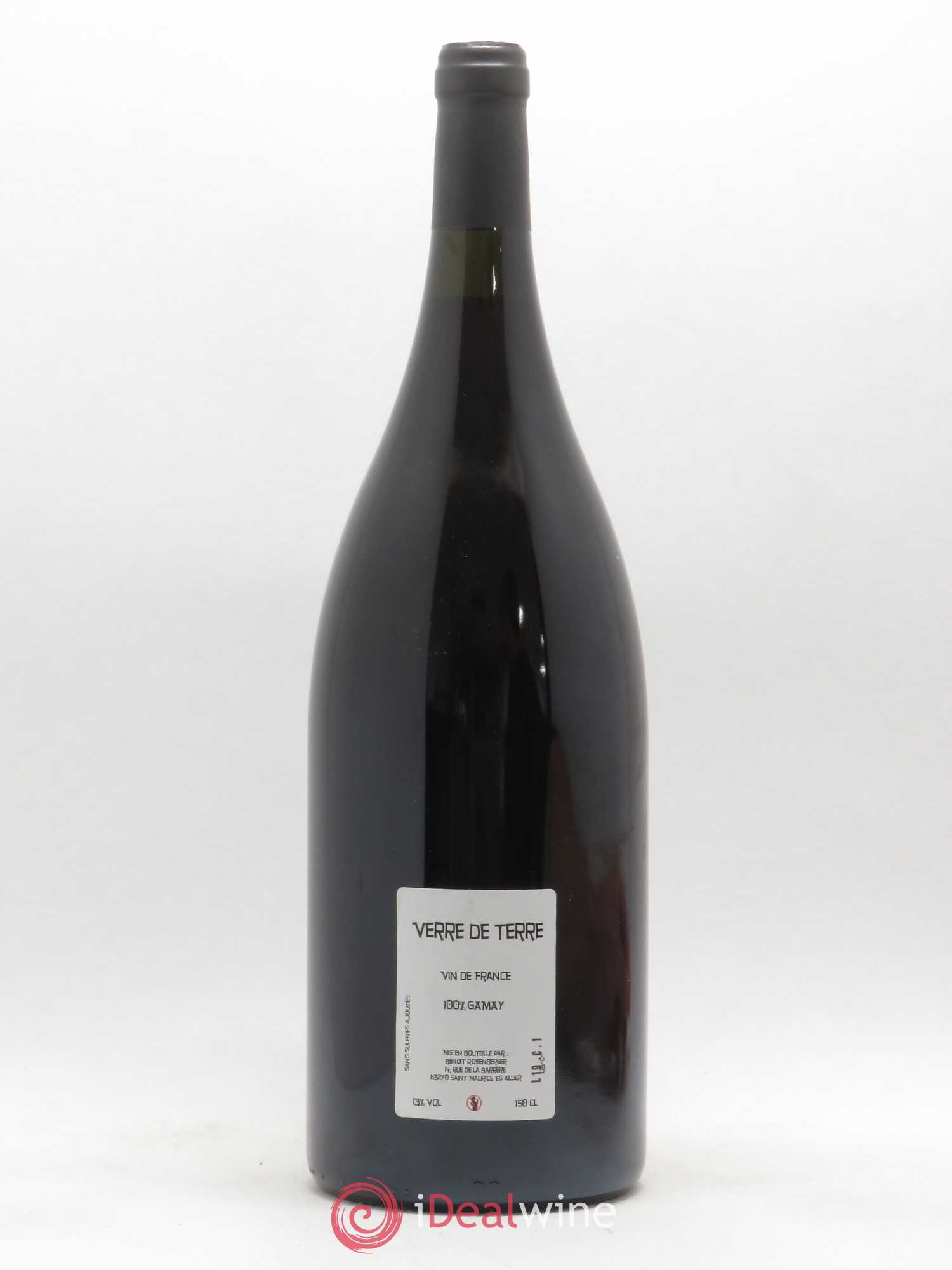 Vin de France Verre de Terre Loup des vignes Benoit Rosenberger 2019 - Posten von 1 Magnum - 1