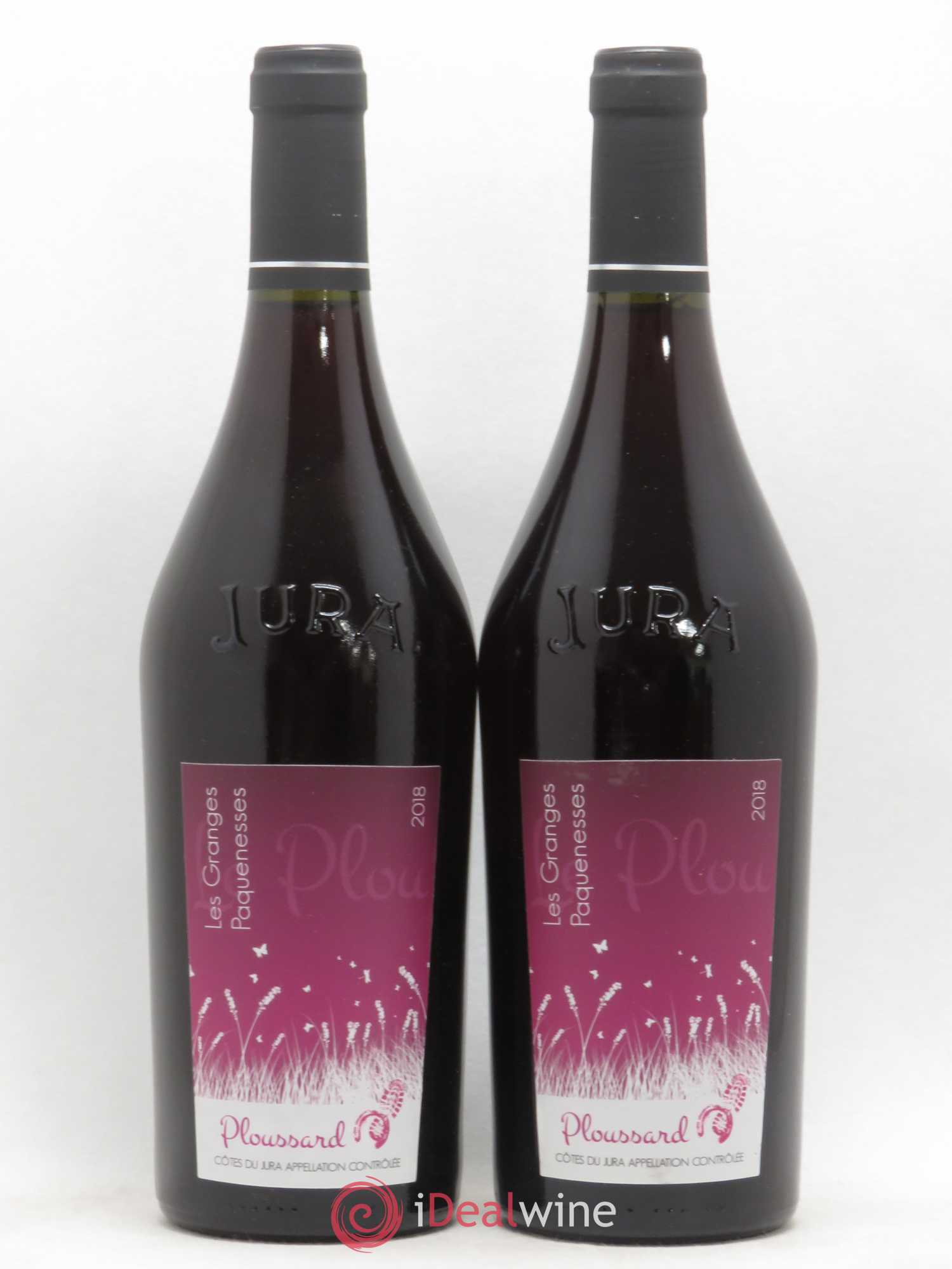 Côtes du Jura Ploussard Les Granges Paquenesses Le Plou 2018 - Lot de 2 bouteilles - 0