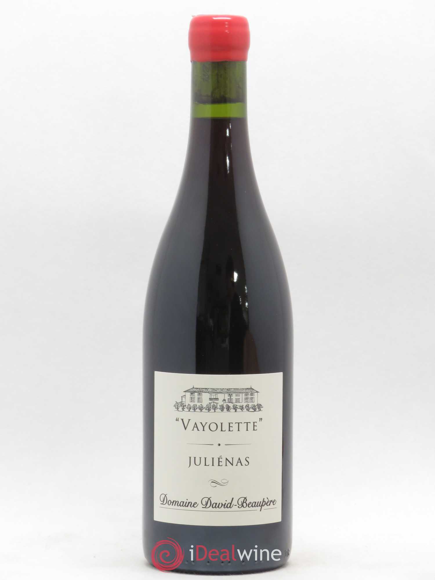 Juliénas Vayolette Louis-Clement David Beaupere 2017 - Lot of 1 bottle - 0