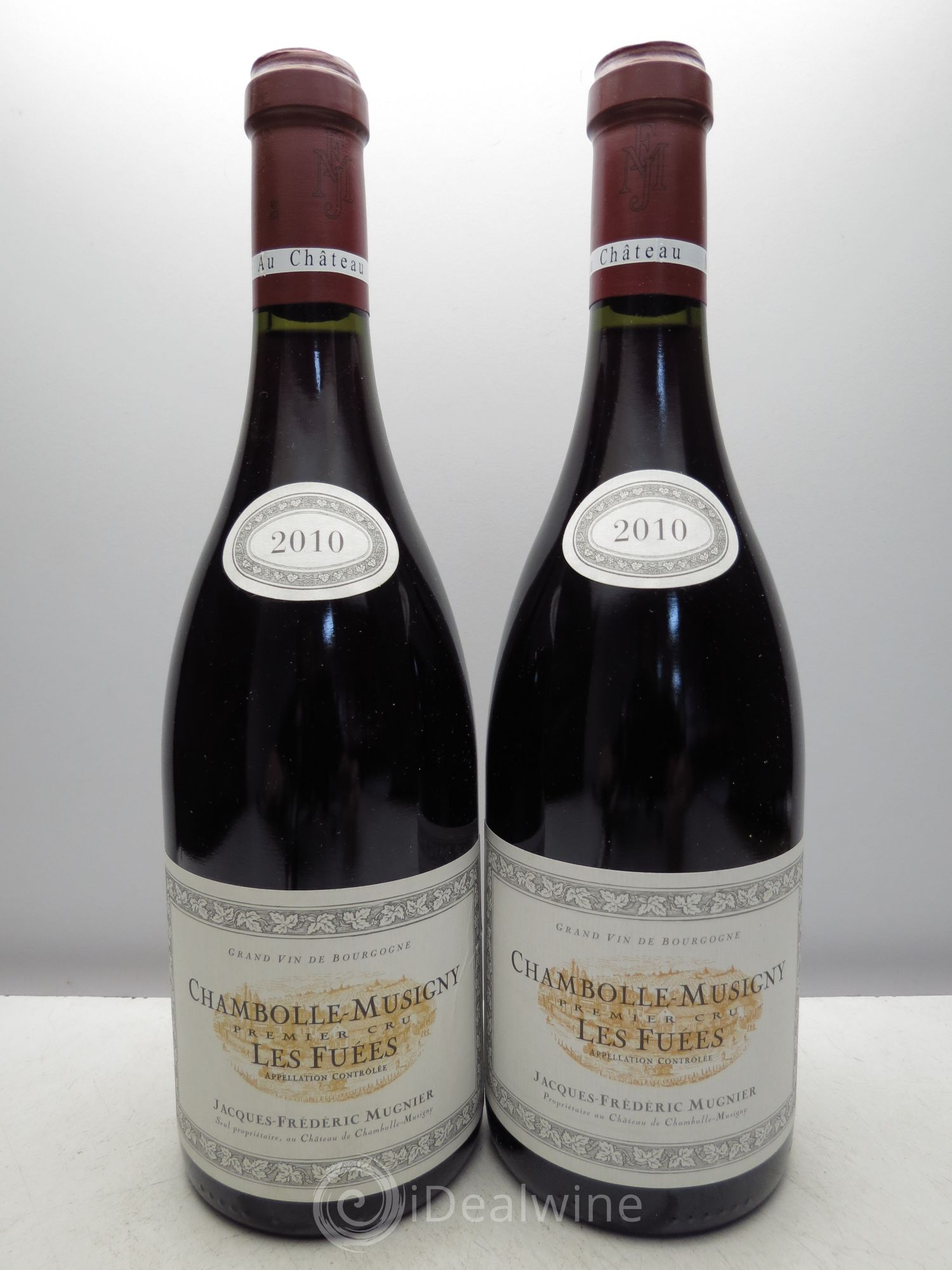 Chambolle-Musigny 1er Cru Les Fuées Jacques-Frédéric Mugnier 2010 - Lot de 2 bouteilles - 0