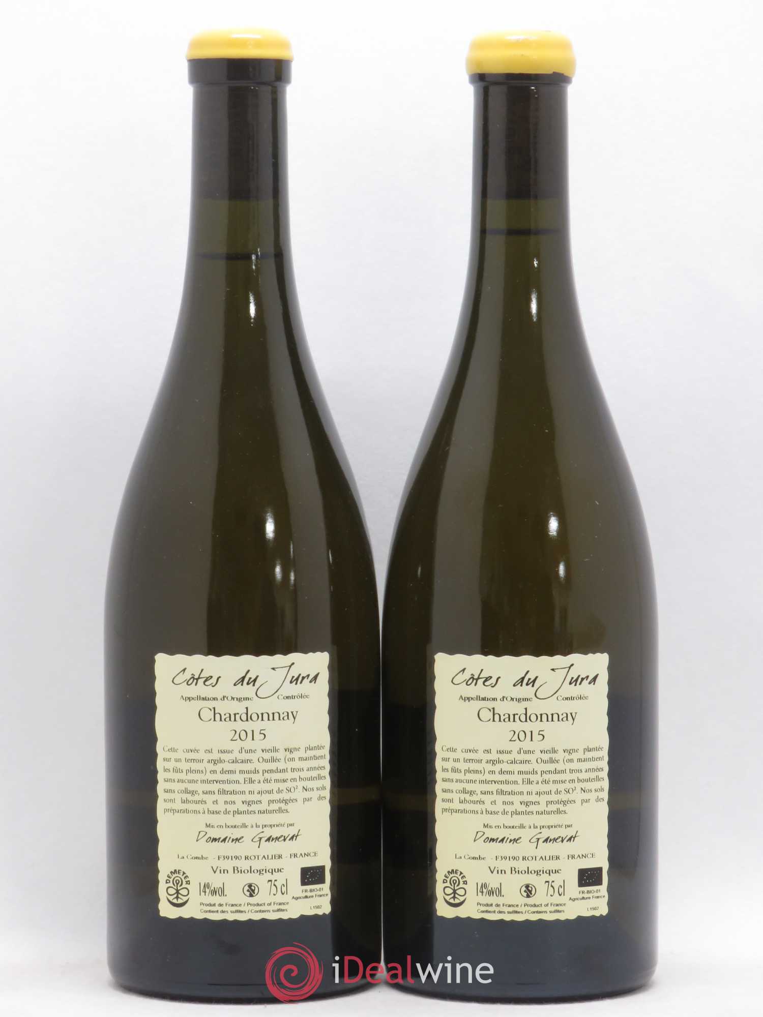 Côtes du Jura Les Chamois du Paradis Jean-François Ganevat (Domaine) 2015 - Lot de 2 bouteilles - 1