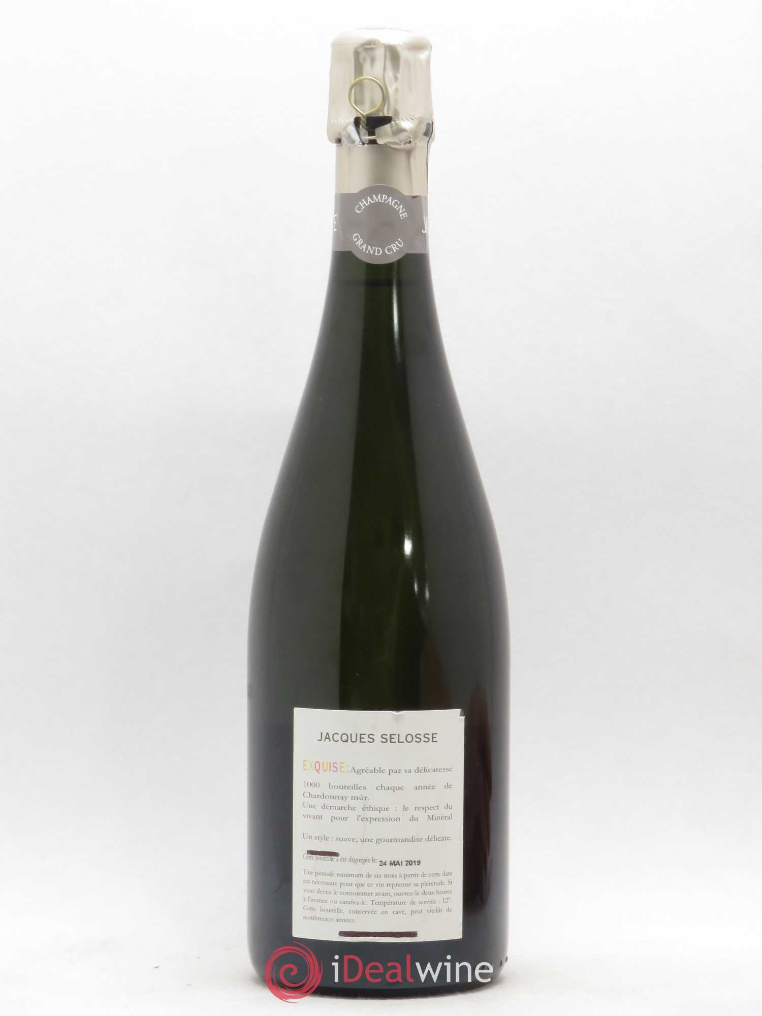 Exquise NV Jacques Selosse Sec - Lot de 1 bouteille - 1