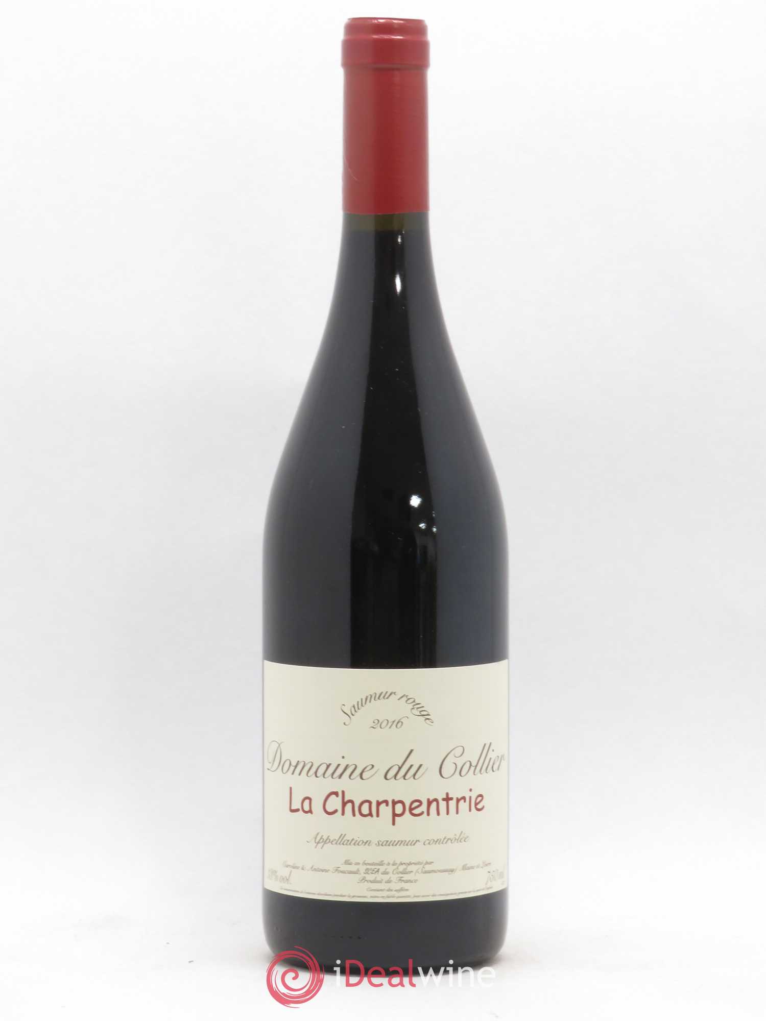 Saumur La Charpentrie Domaine du Collier 2016 - Lot de 1 bouteille - 0