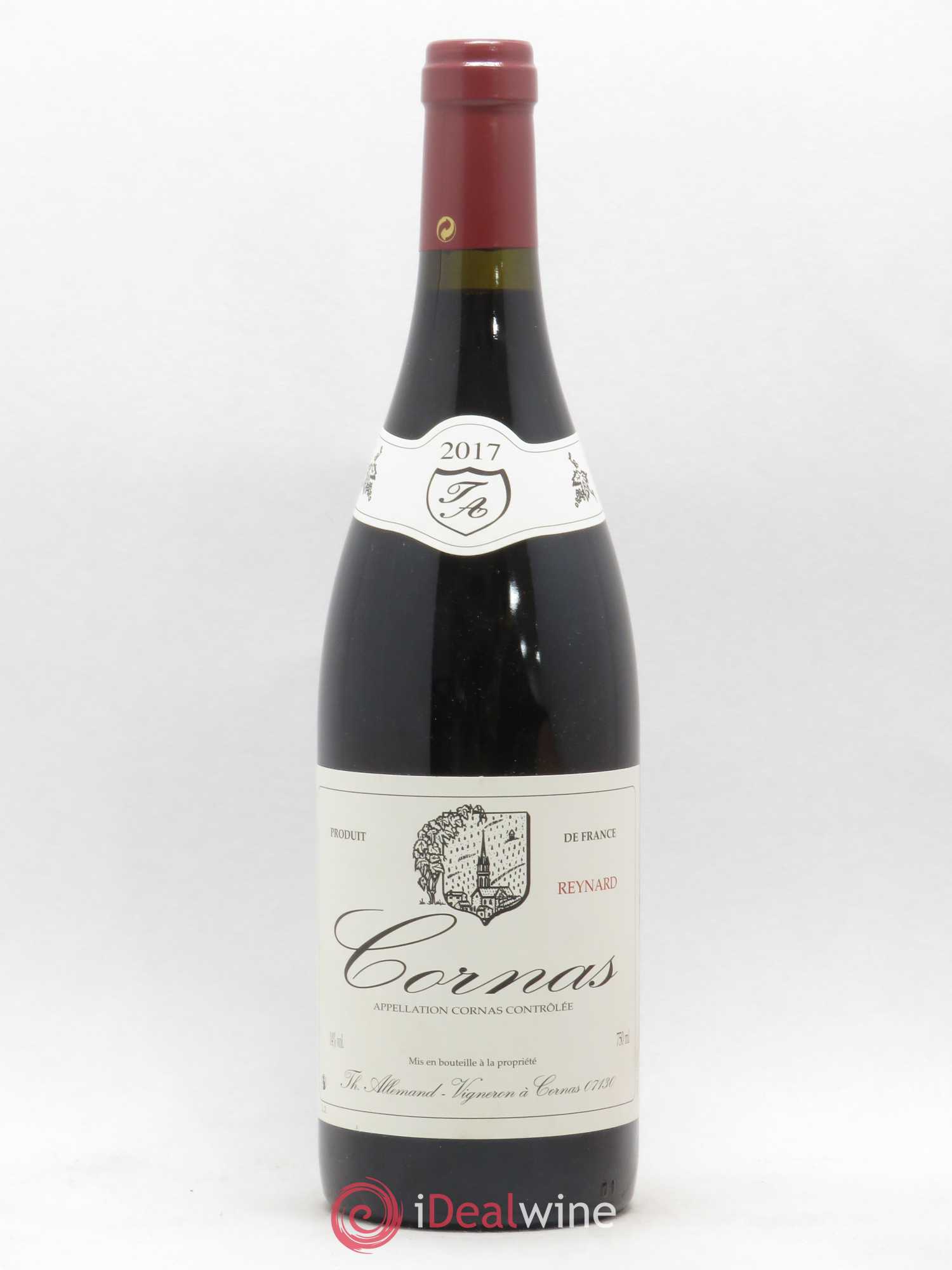Cornas Reynard Thierry Allemand 2017 - Lot de 1 bouteille - 0