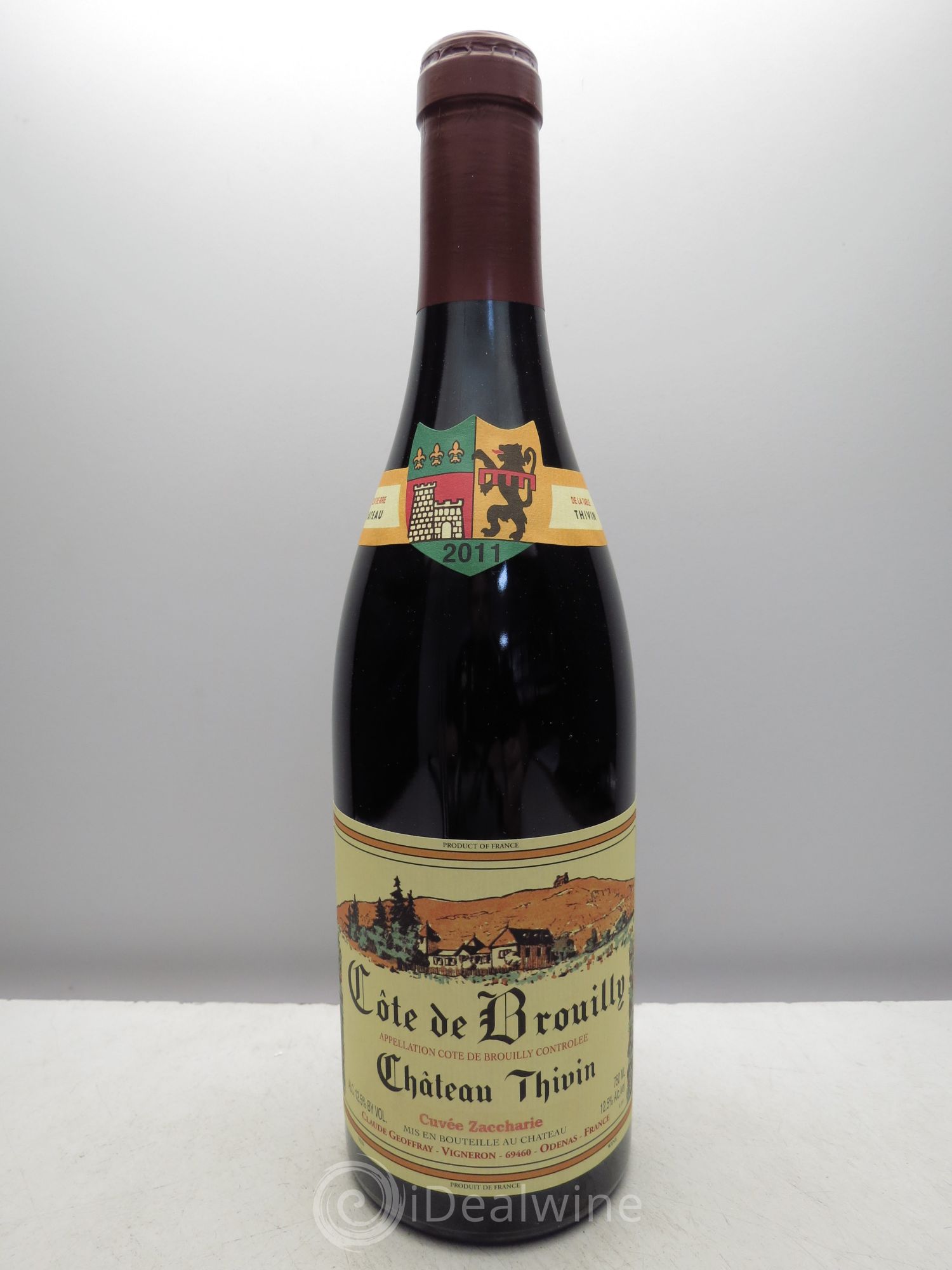 Côte de Brouilly Cuvée Zaccharie 2011 - Posten von 1 Flasche - 0