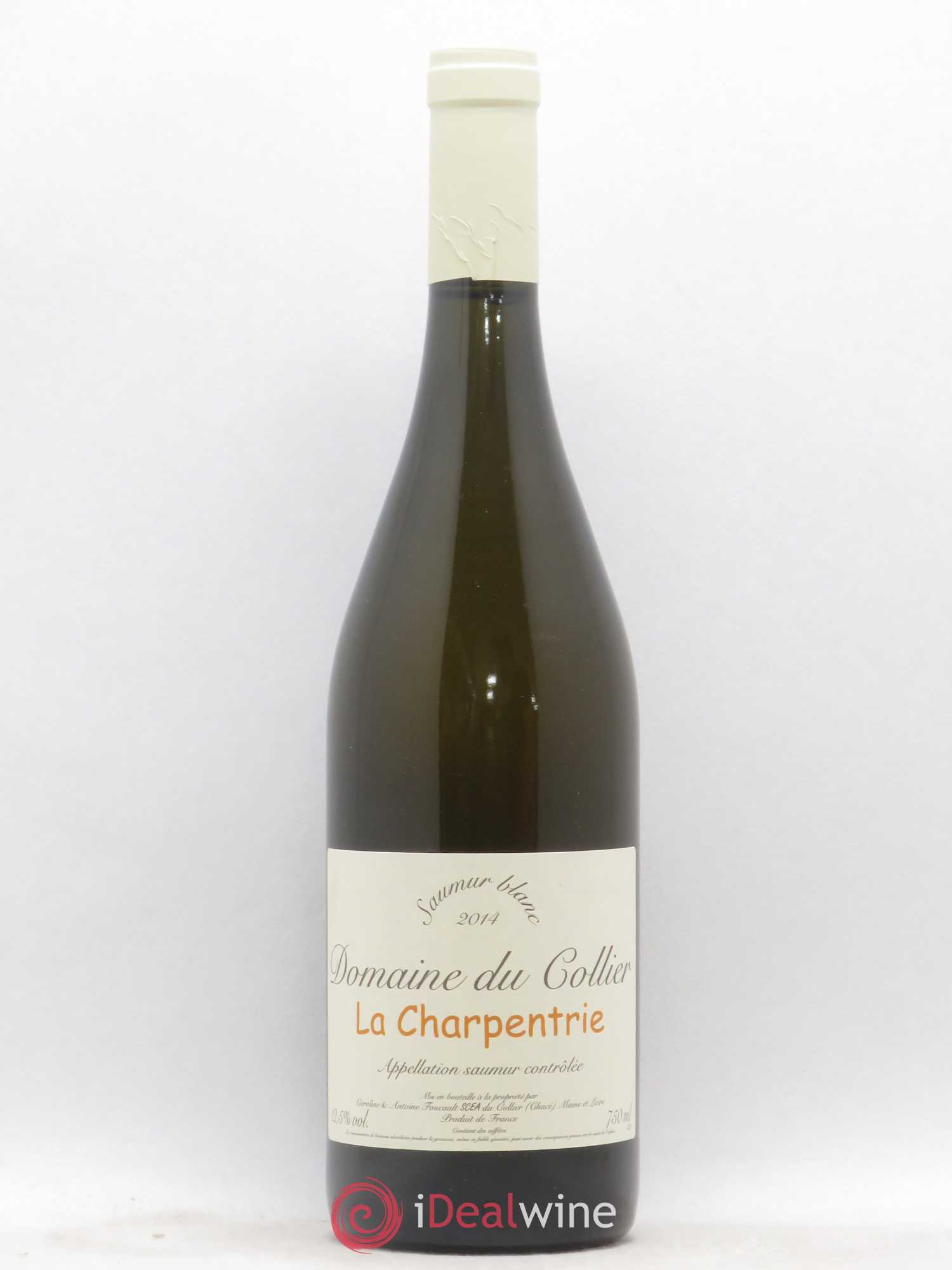 Saumur La Charpentrie Domaine du Collier 2014 - Lot de 1 bouteille - 0
