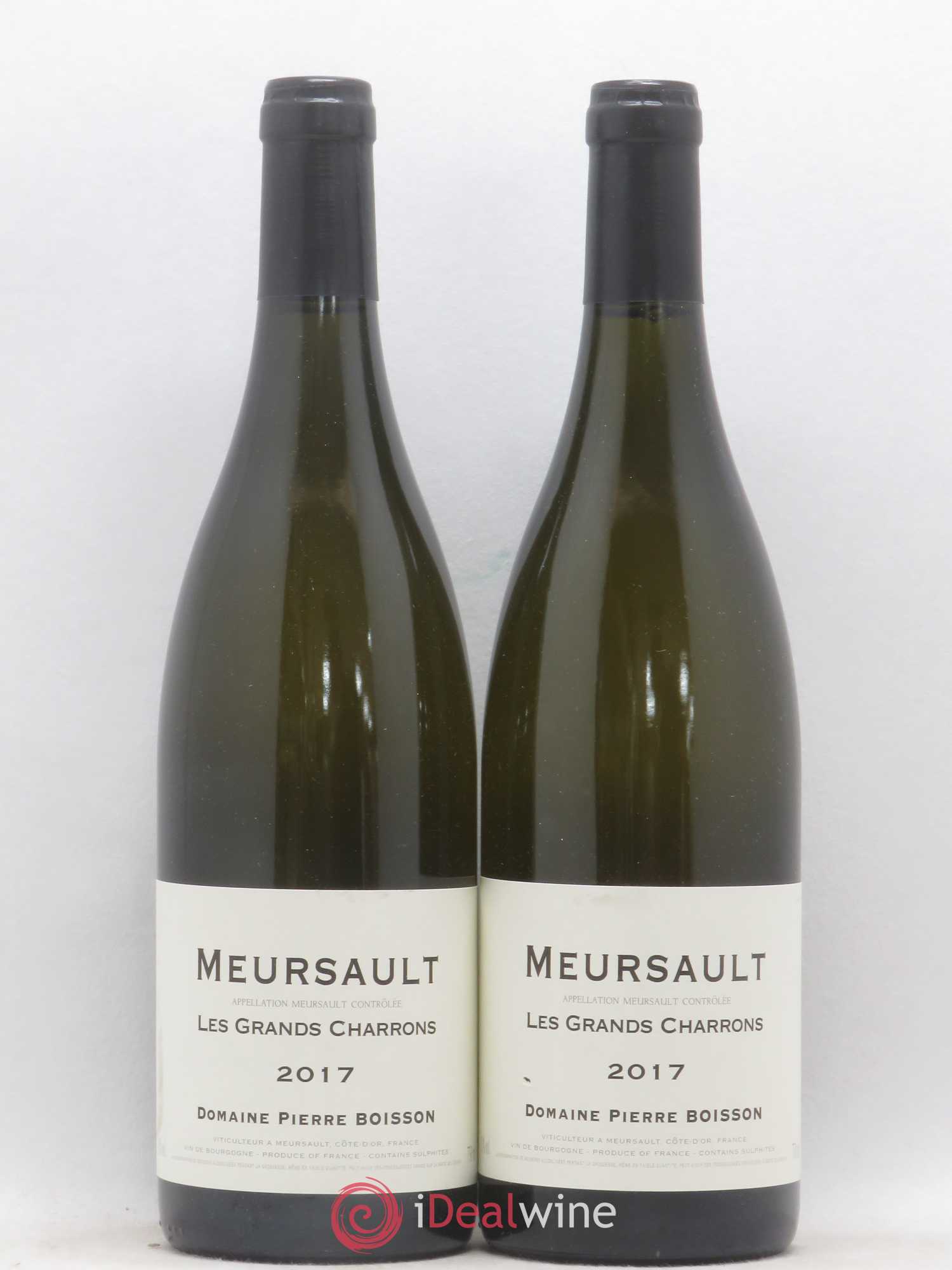 Meursault Les Grands Charrons Pierre Boisson (Domaine) 2017 - Lot de 2 bouteilles - 0