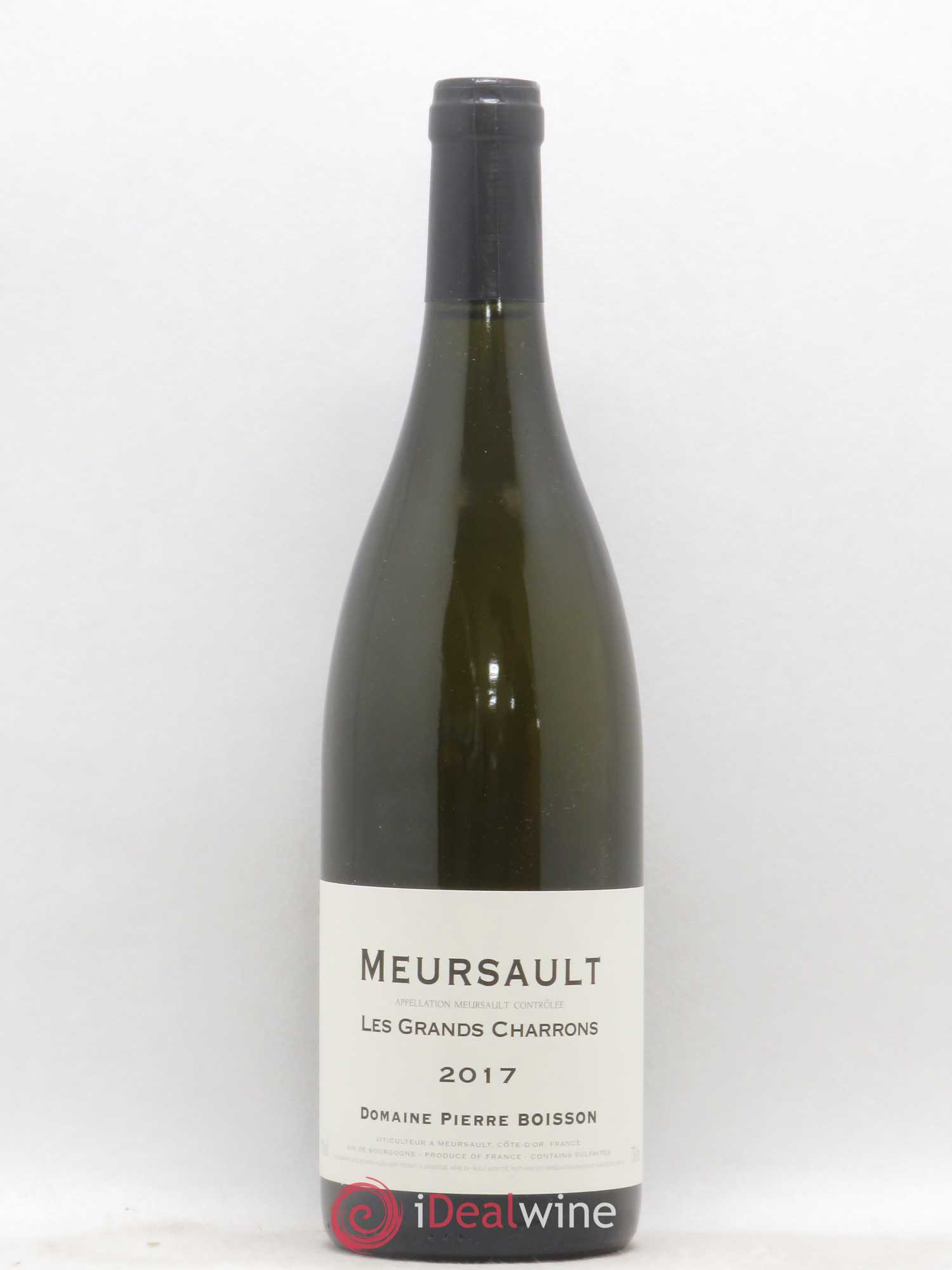 Meursault Les Grands Charrons Pierre Boisson (Domaine) 2017 - Posten von 1 Flasche - 0