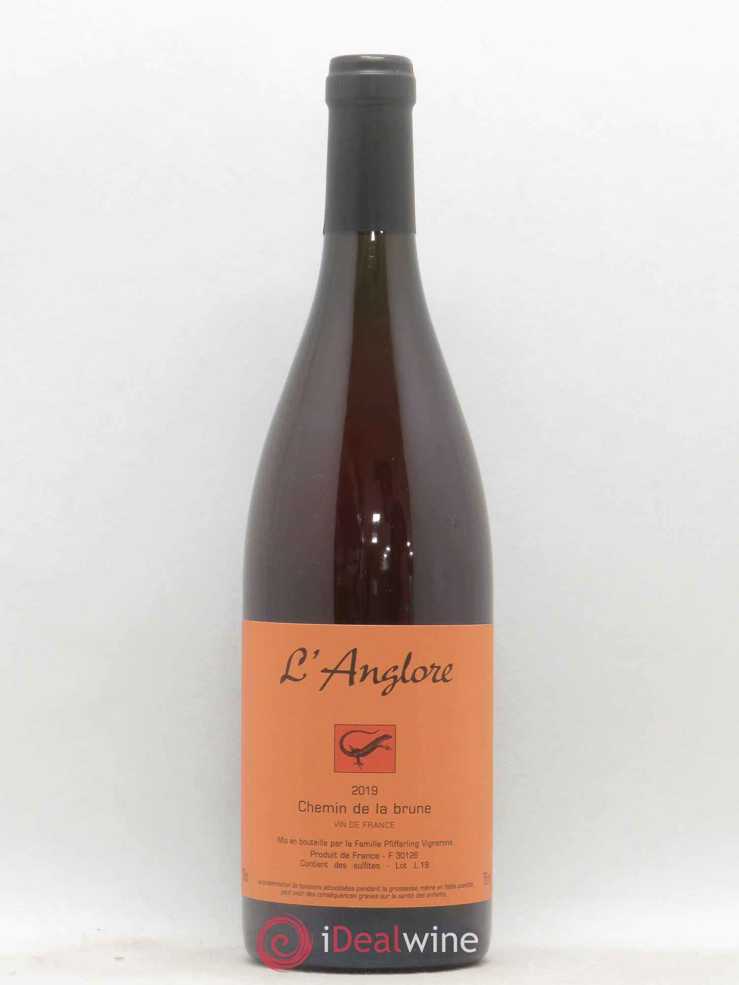 Vin de France Chemin de la brune L'Anglore 2019 - Lot de 1 bouteille - 0