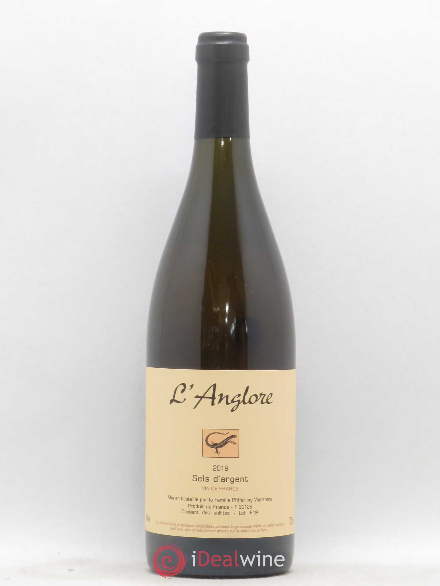 Vin de France Sels d'argent L'Anglore 2019 - Lot de 1 bouteille - 0