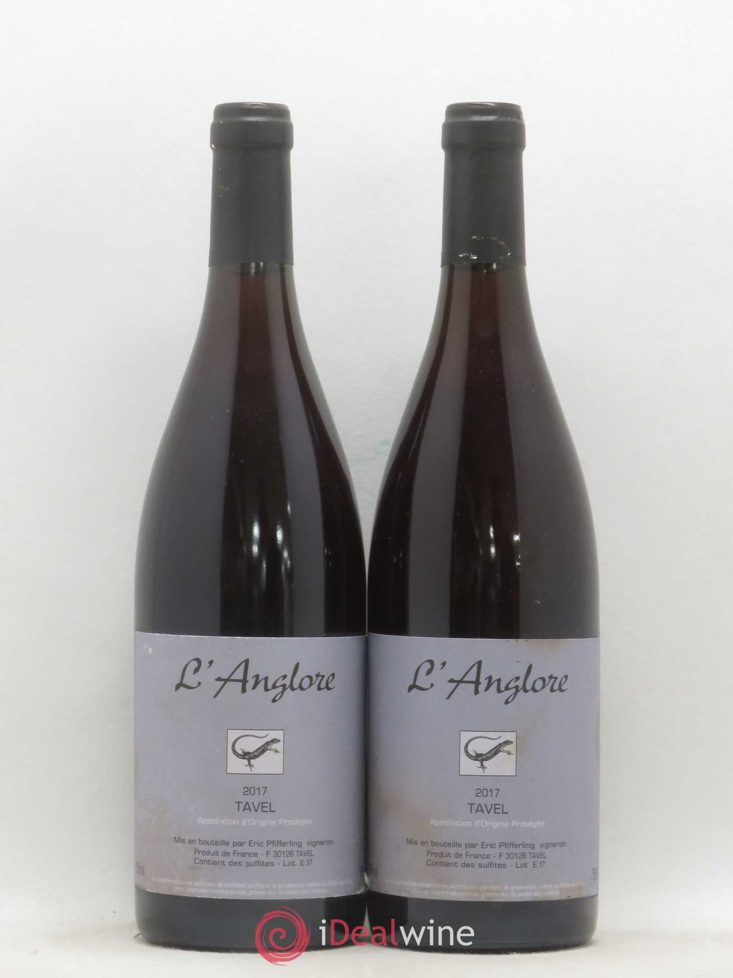 Tavel L'Anglore 2017 - Lot de 2 bouteilles - 0