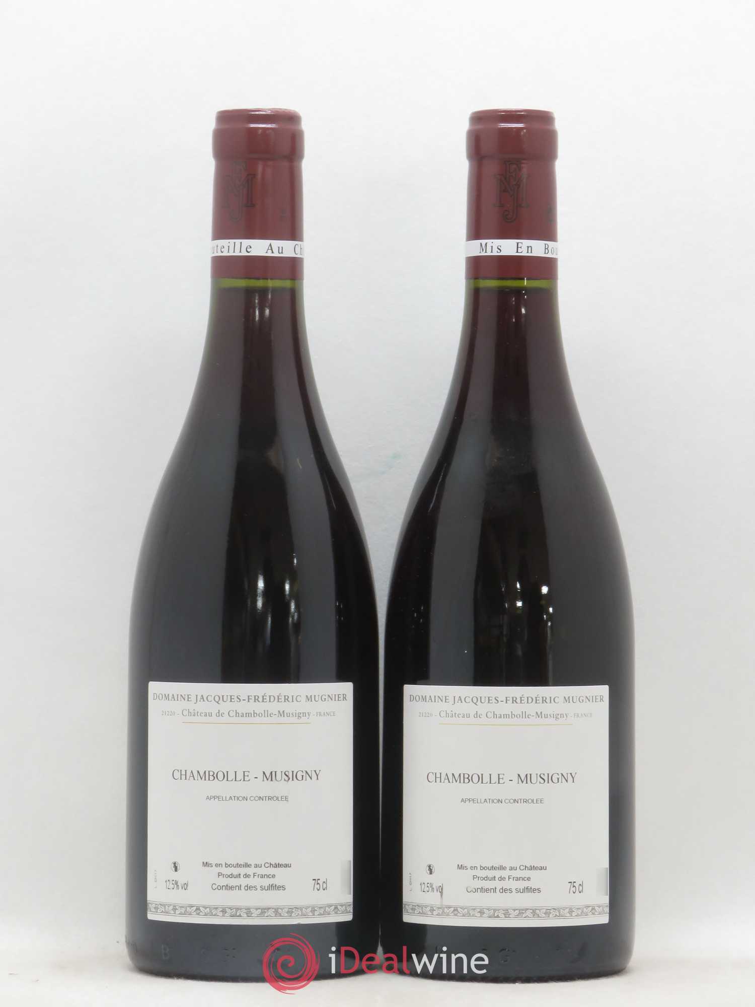 Chambolle-Musigny Jacques-Frédéric Mugnier 2017 - Lot de 2 bouteilles - 1