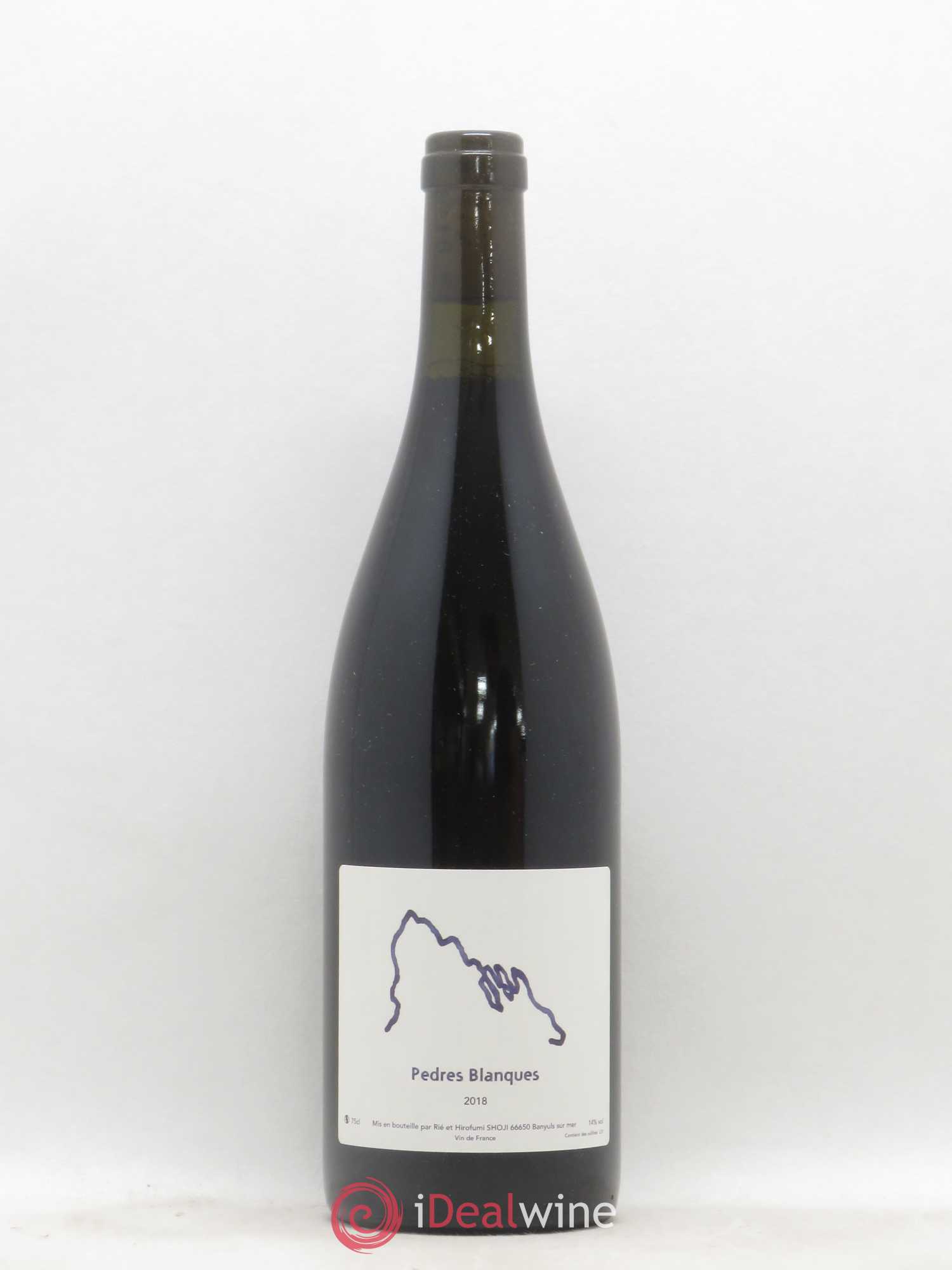 Vin de France Pedres Blanques Rié et Hirofumi Shoji 2018 - Lot de 1 bouteille - 0