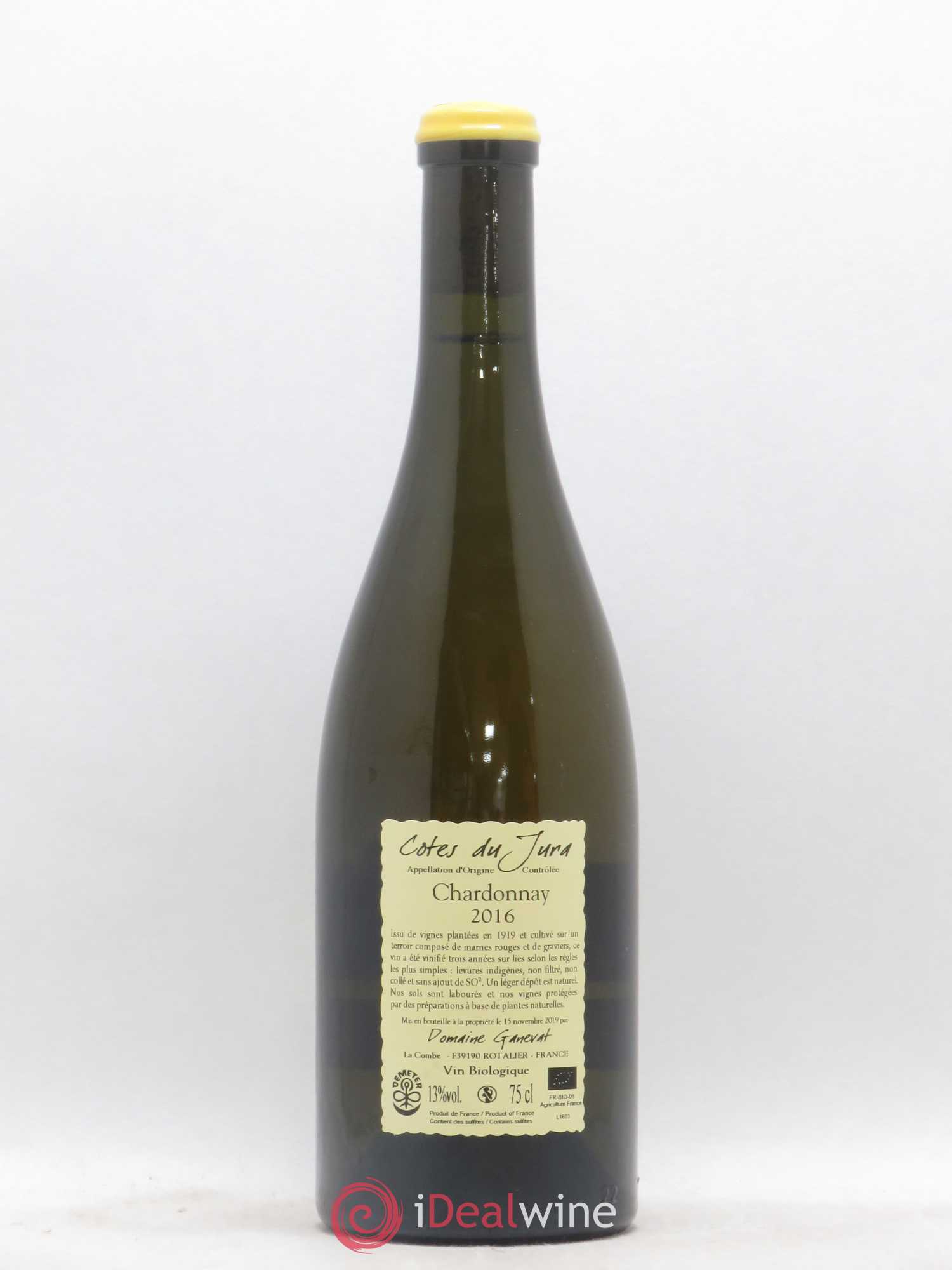 Côtes du Jura Les Grands Teppes Vieilles Vignes Jean-François Ganevat (Domaine) 2016 - Lot de 1 bouteille - 1