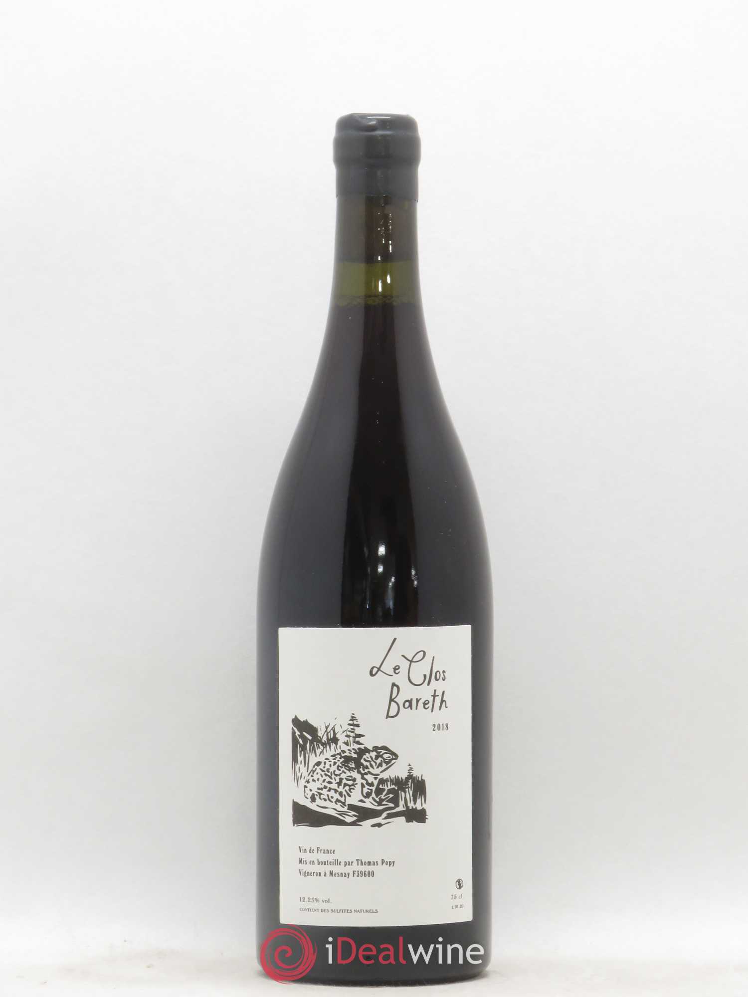 Vin de France Trousseau Clos Bareth Thomas Poppy 2018 - Posten von 1 Flasche - 0