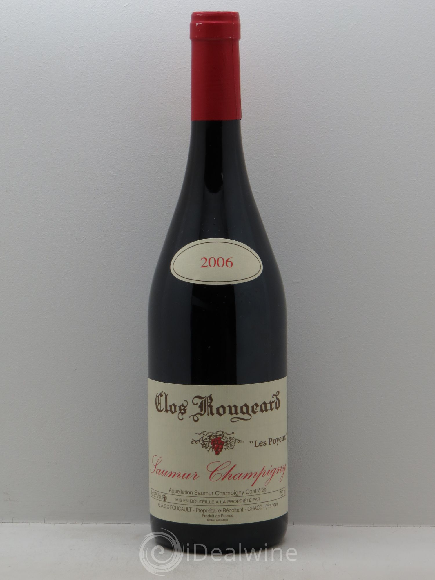 Saumur-Champigny Les Poyeux Clos Rougeard 2006 - Lot de 1 bouteille - 0
