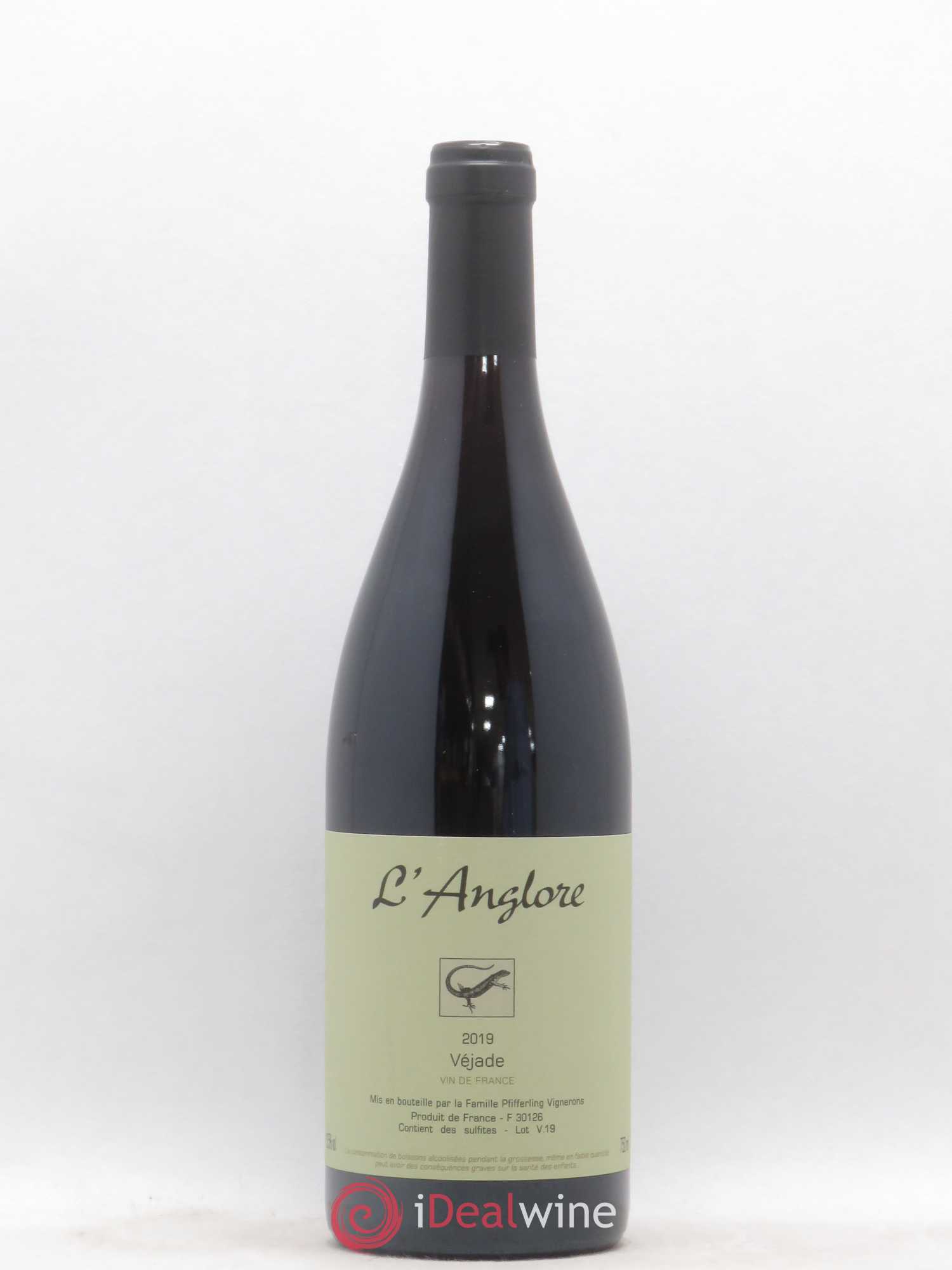 Vin de France Véjade L'Anglore 2019 - Lot de 1 bouteille - 0