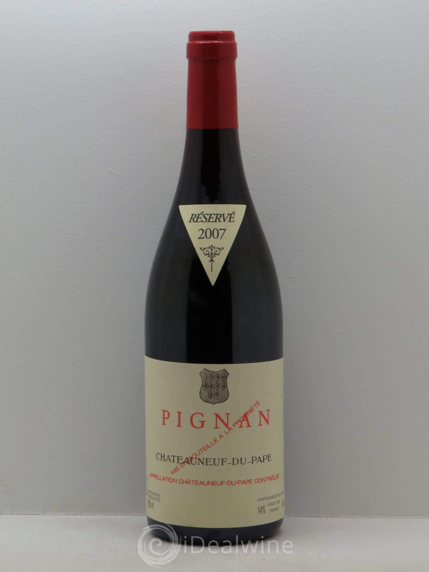 Châteauneuf-du-Pape Pignan Emmanuel Reynaud 2007 - Lot de 1 bouteille - 0