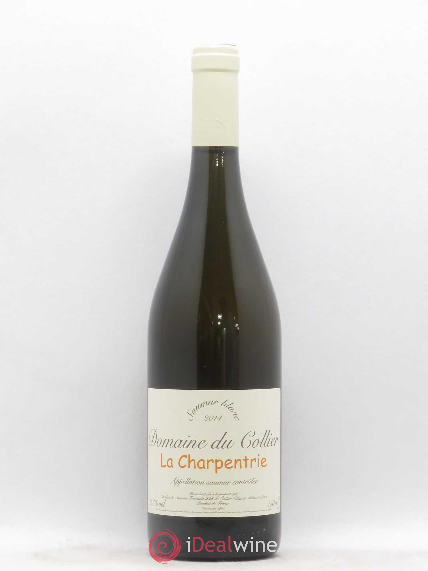 Saumur La Charpentrie Domaine du Collier 2014 - Lot de 1 bouteille - 0