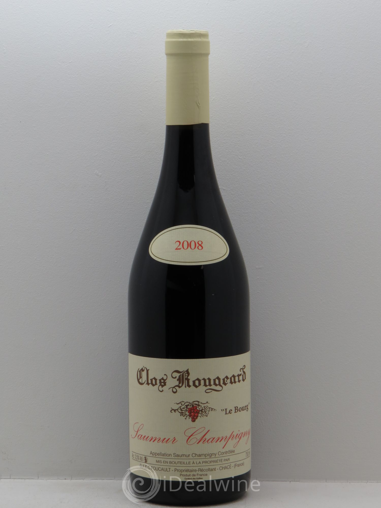 Saumur-Champigny Le Bourg Clos Rougeard 2008 - Lot de 1 bouteille - 0