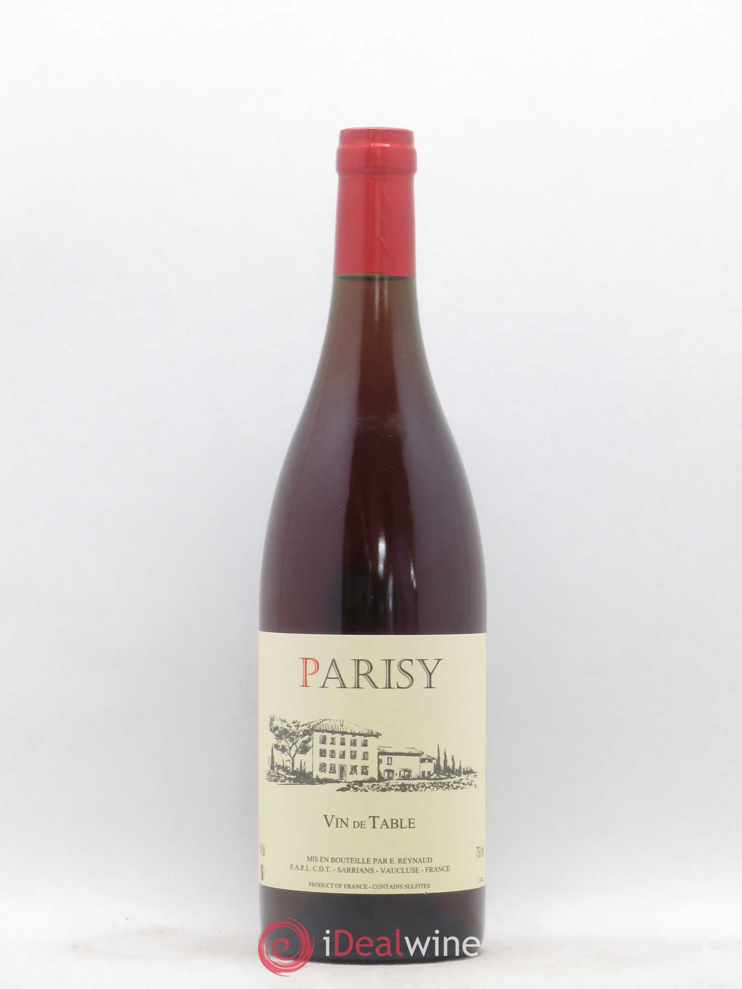 Vin de Table Parisy Emmanuel Reynaud - Posten von 1 Flasche - 0