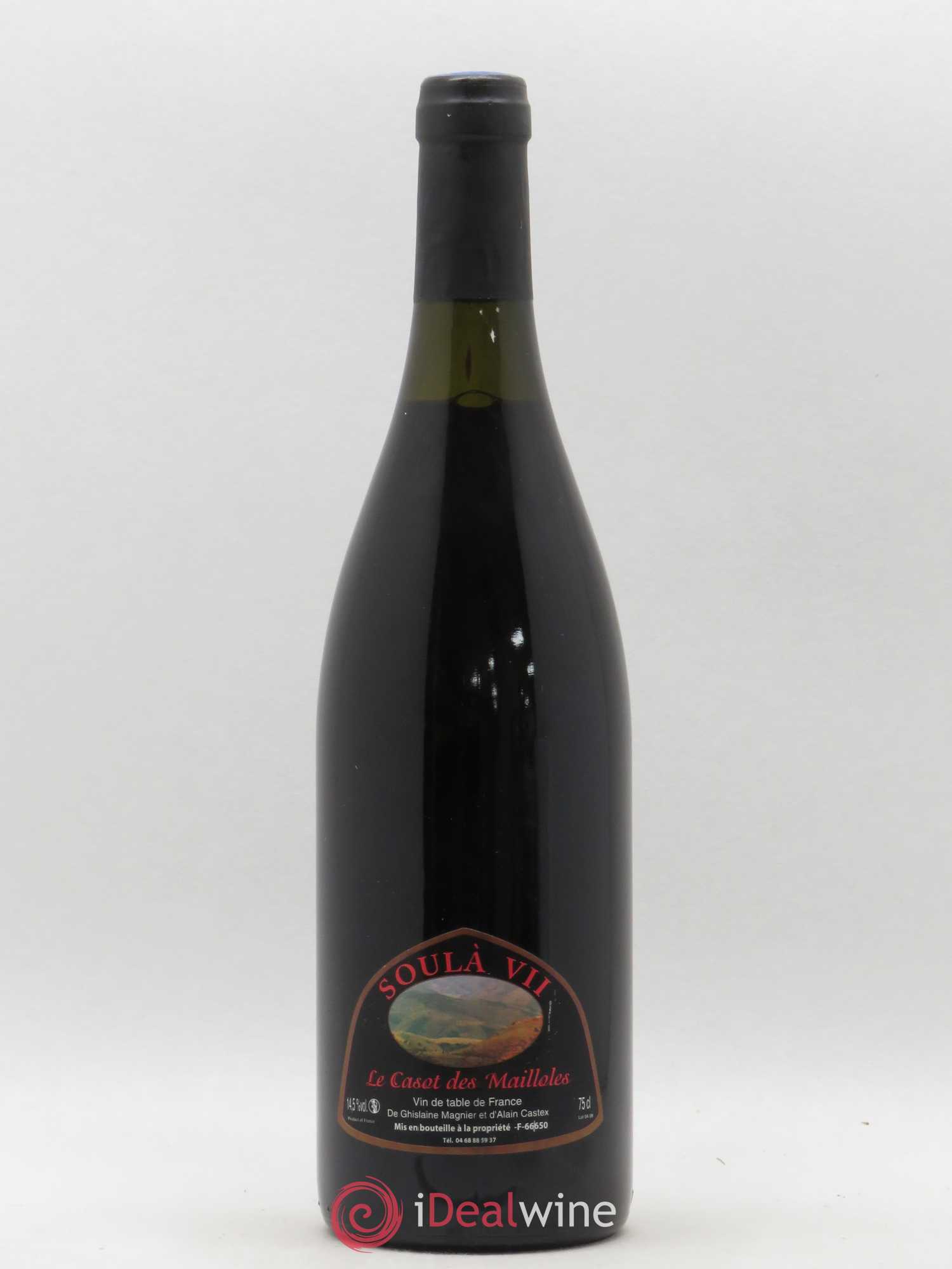 Vin de France Casot des Mailloles Soula 2007 - Posten von 1 Flasche - 0