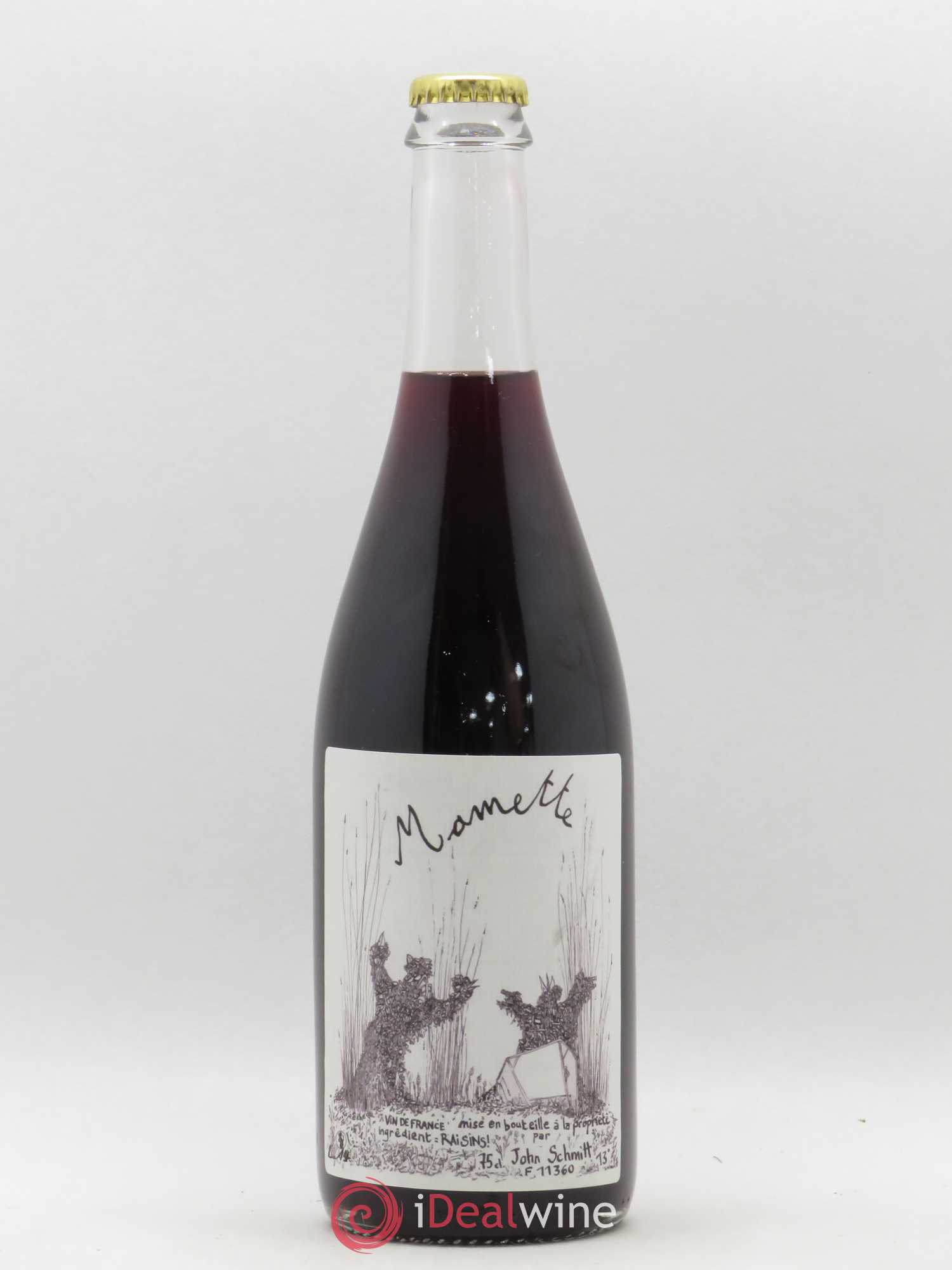 Vin de France Mamette John Schmitt (sans prix de réserve) 2014 - Posten von 1 Flasche - 0