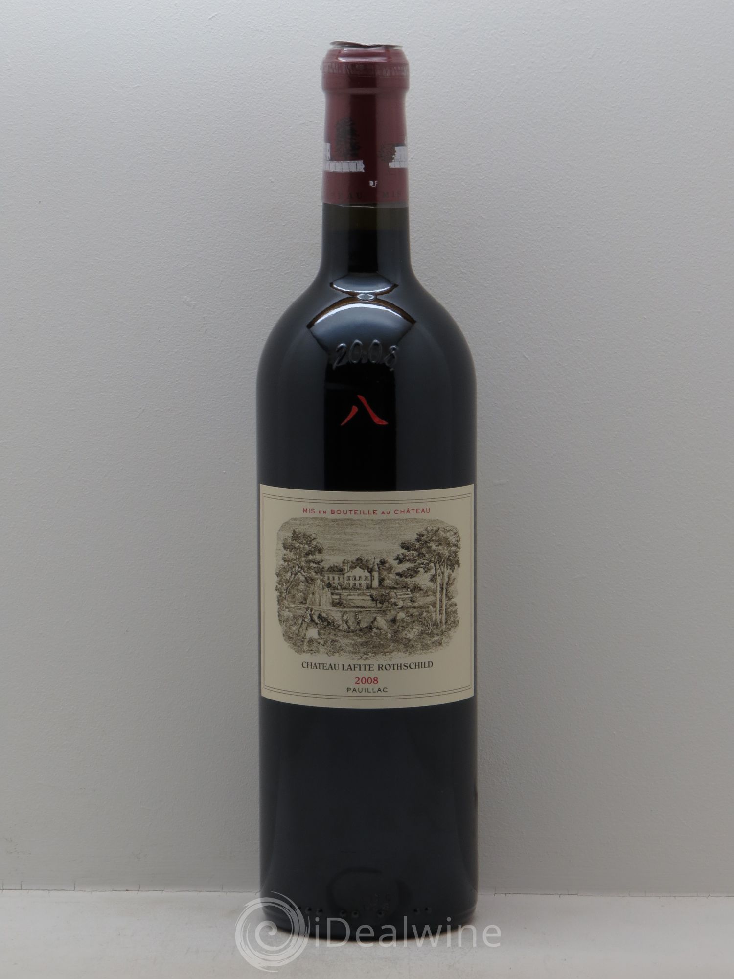 Château Lafite Rothschild 1er Grand Cru Classé 2008 - Lot de 1 bouteille - 0