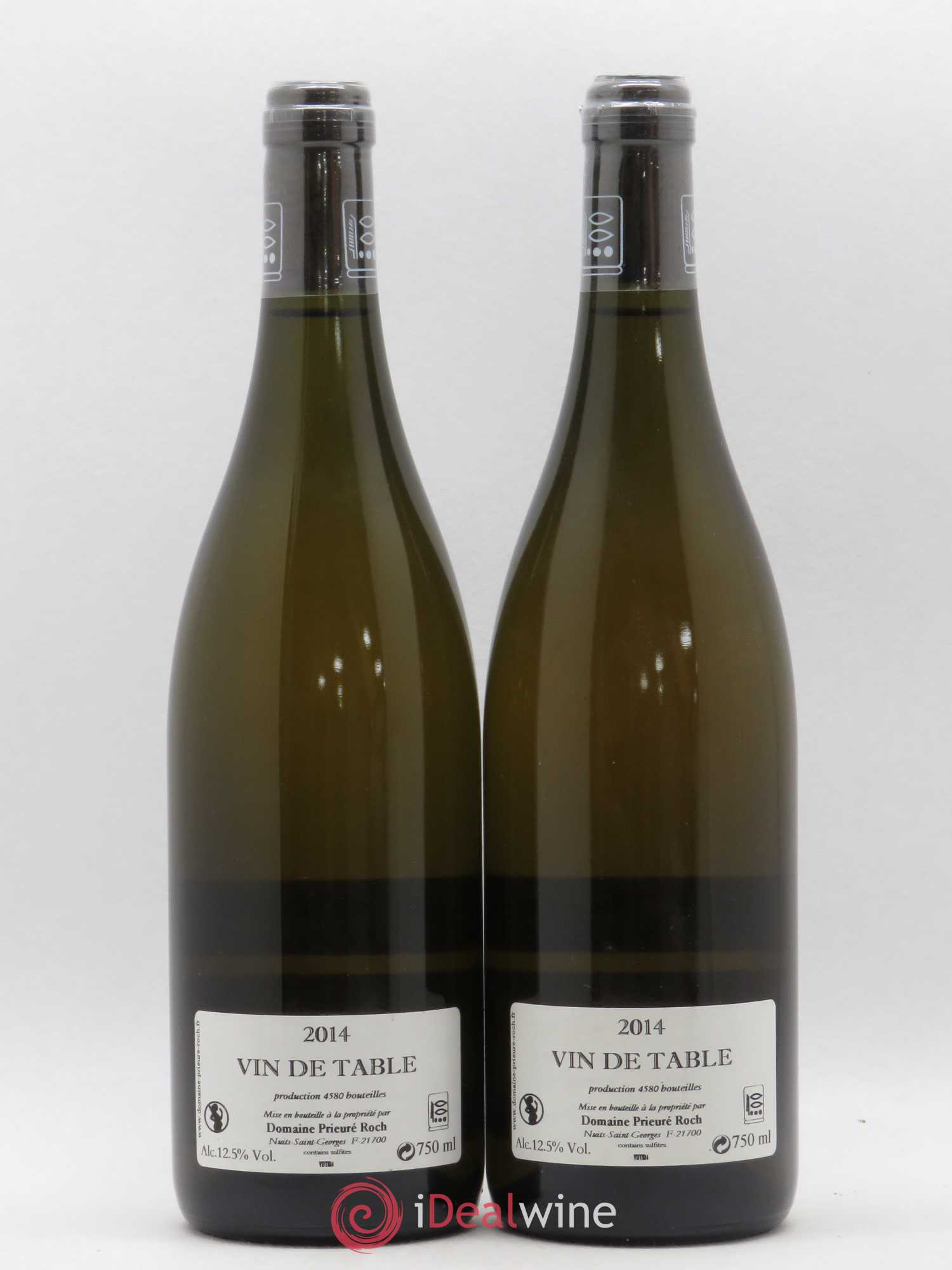 Vin de Table Le Cloud Prieuré Roch 2014 - Lot de 2 bouteilles - 1