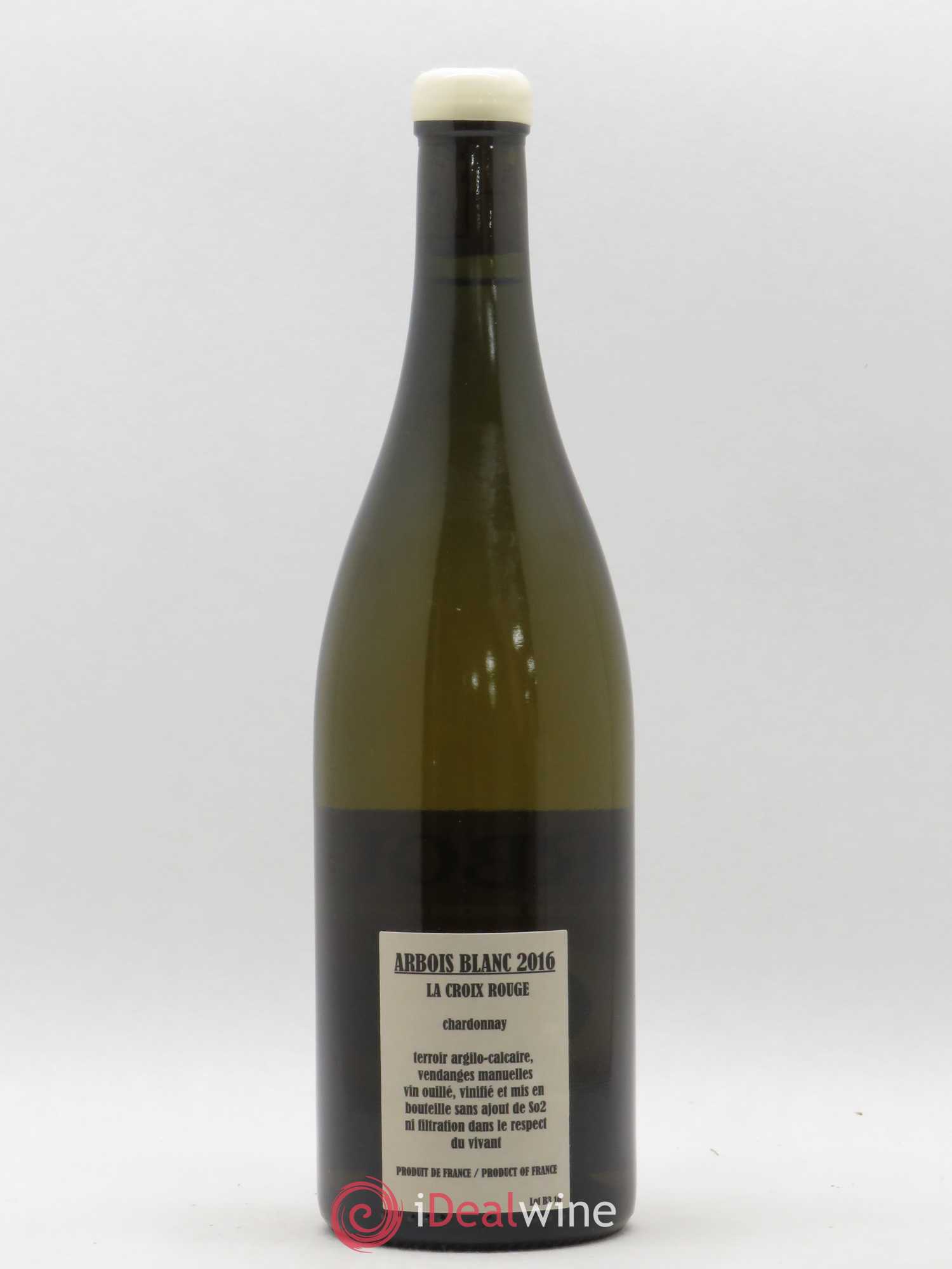 Arbois Chardonnay La Croix Rouge Adeline Houillon & Renaud Bruyère 2016 - Posten von 1 Flasche - 1