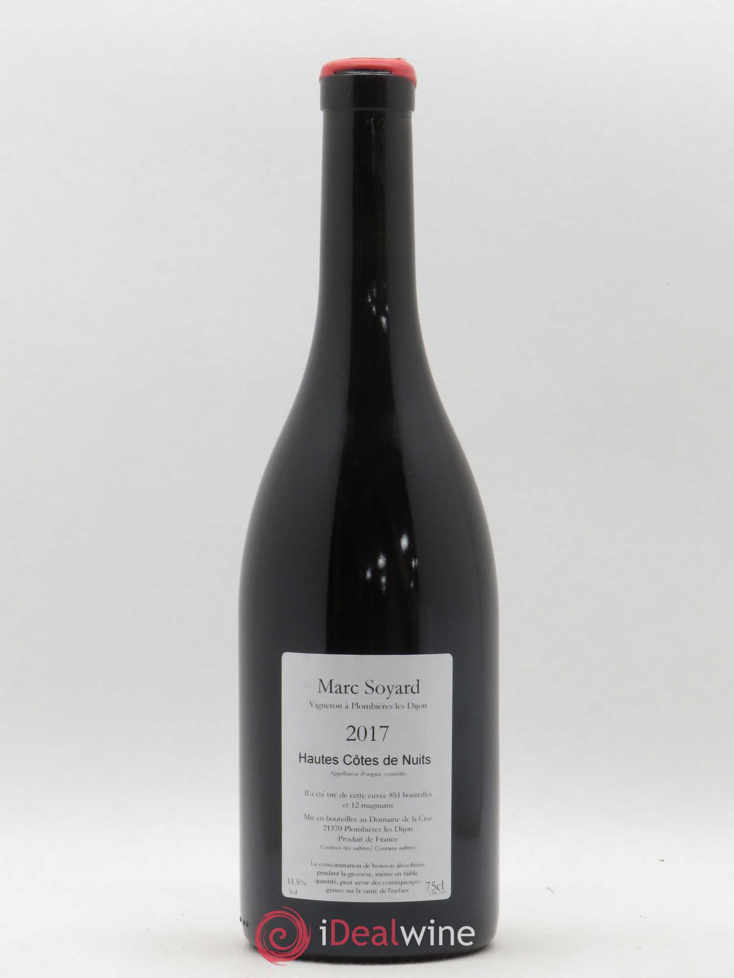 Hautes-Côtes de Nuits Marc Soyard 2017 - Lot de 1 bouteille - 1