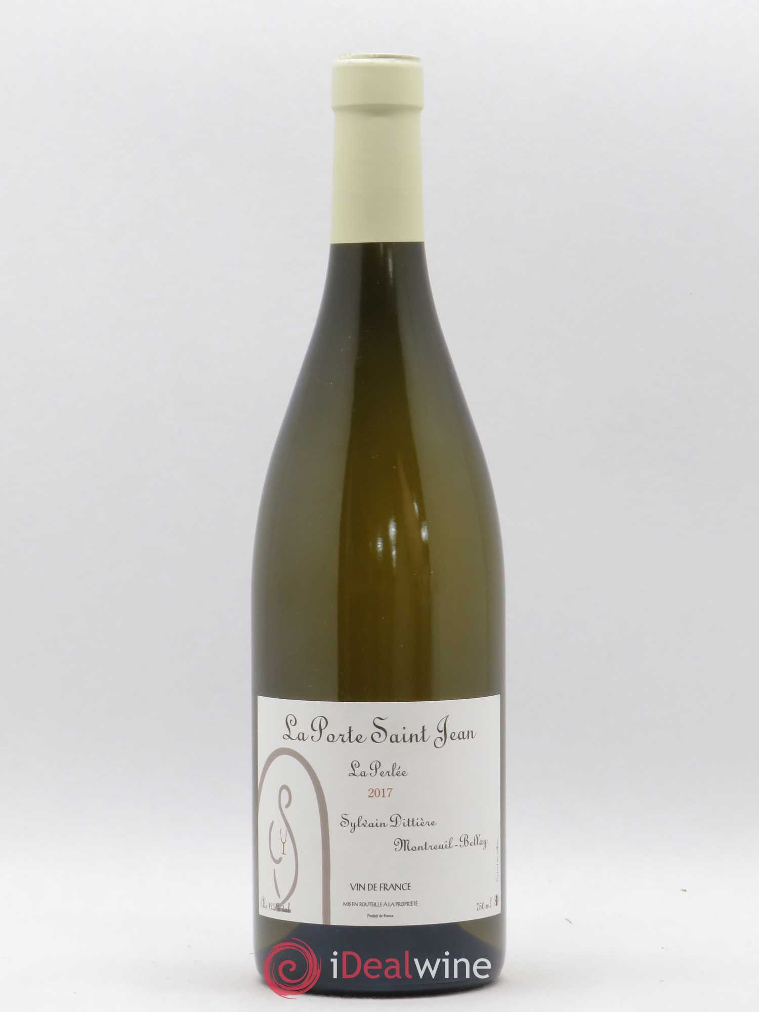 Vin de France La Perlée La Porte Saint Jean 2017 - Lot de 1 bouteille - 0