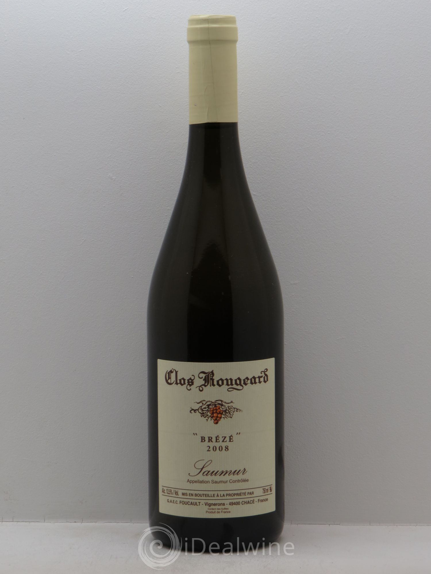 Saumur Brézé Clos Rougeard 2008 - Lot de 1 bouteille - 0