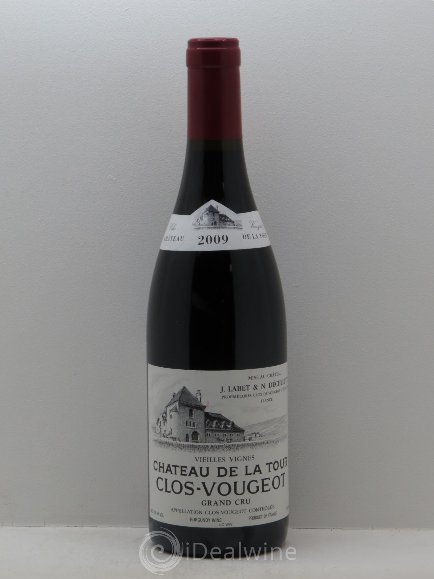 Clos de Vougeot Grand Cru Château de La Tour Vieilles Vignes 2009 - Lot de 1 bouteille - 0