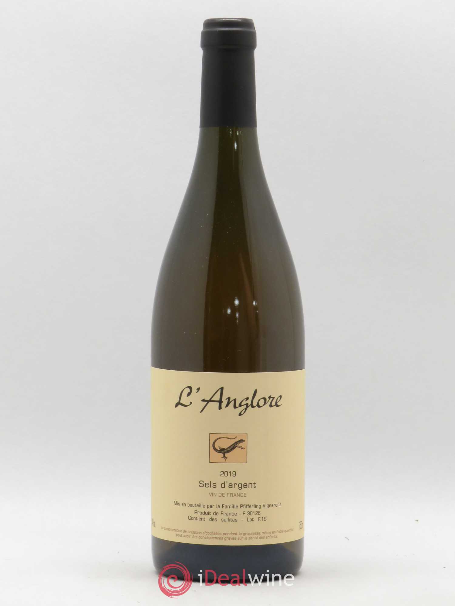 Vin de France Sels d'argent L'Anglore 2019 - Lot de 1 bouteille - 0
