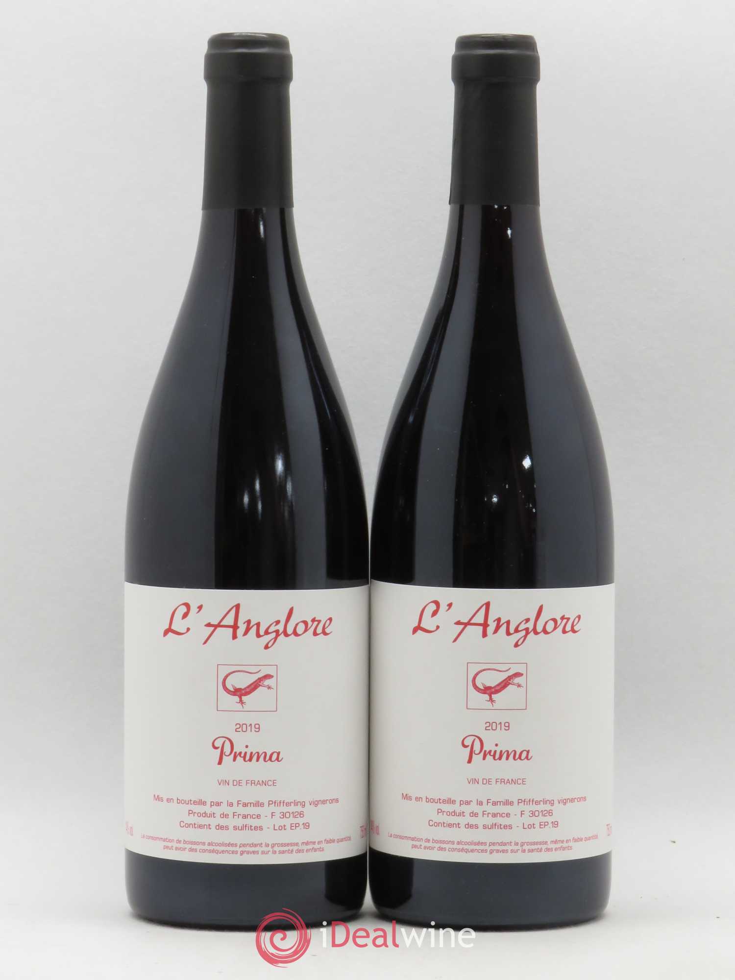 Tavel Prima L'Anglore 2019 - Posten von 2 Flaschen - 0